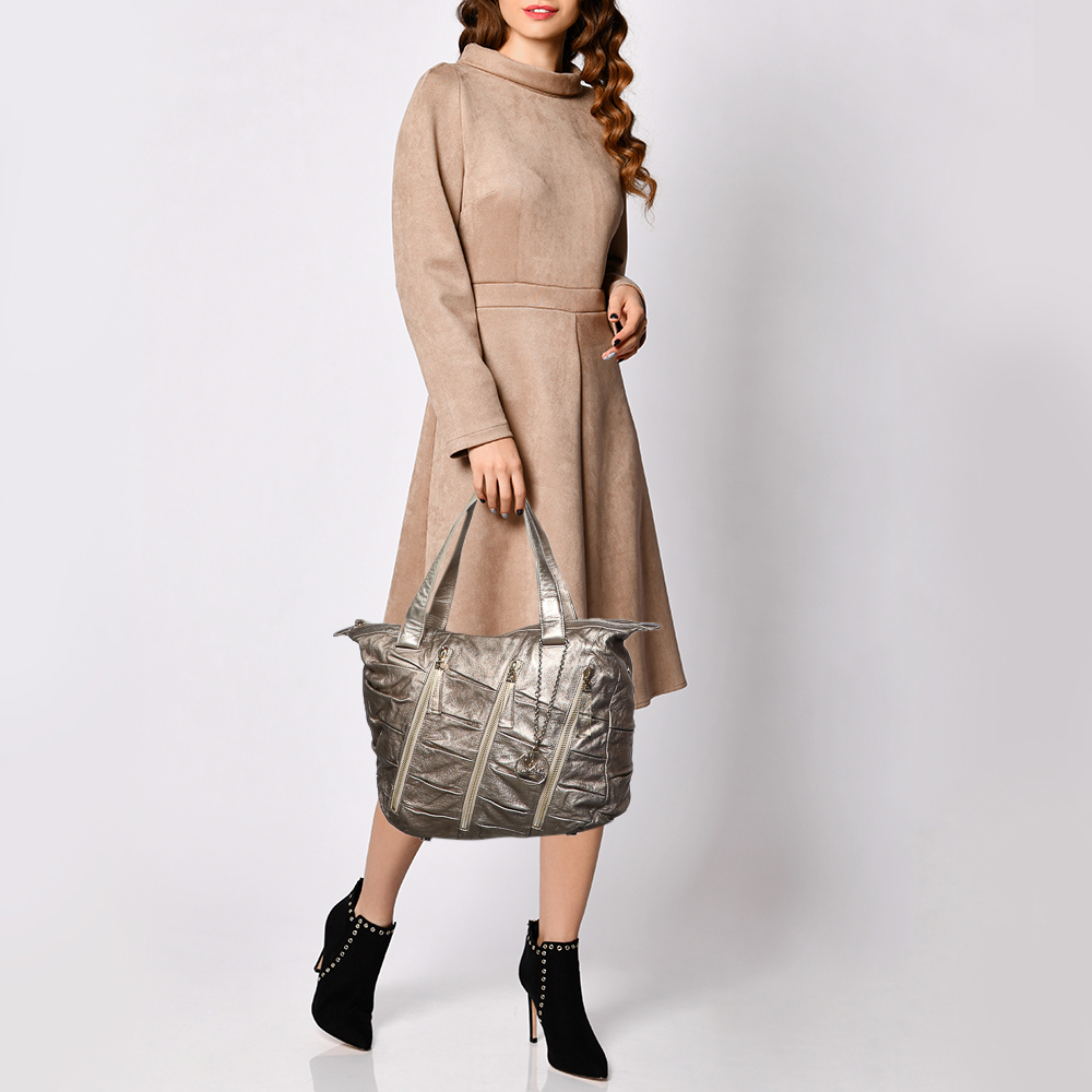 

Christian Louboutin Gold Leather Tote