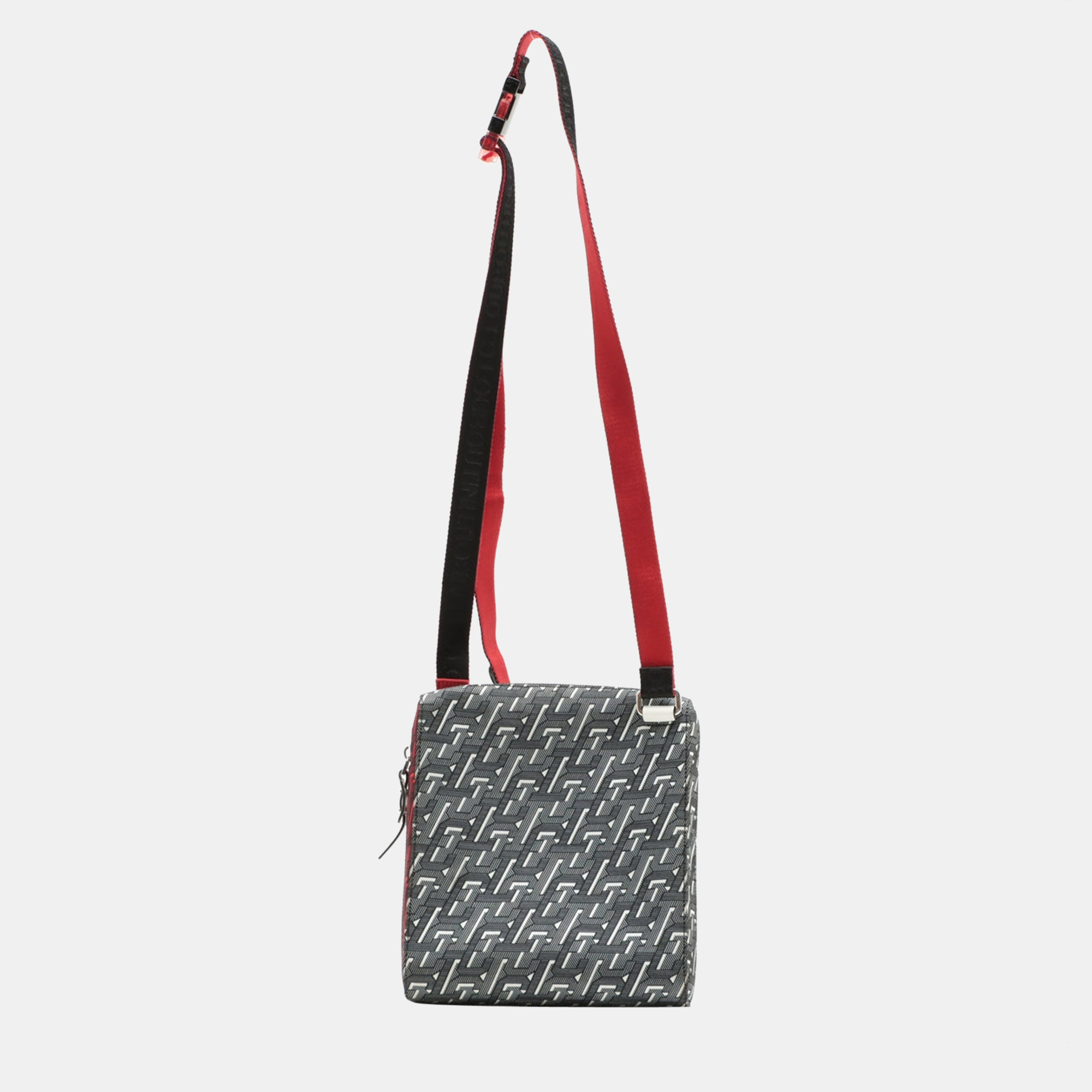 

Christian Louboutin Nylon & leather Shoulder bag Black x red