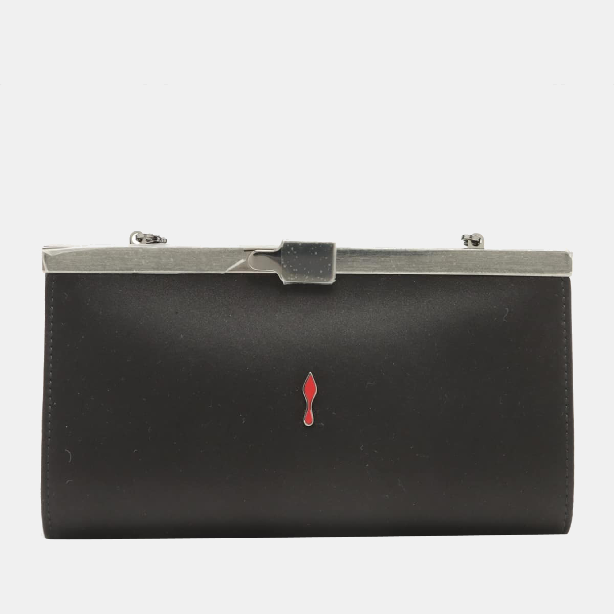 

Christian Louboutin Satin Chain shoulder bag Black