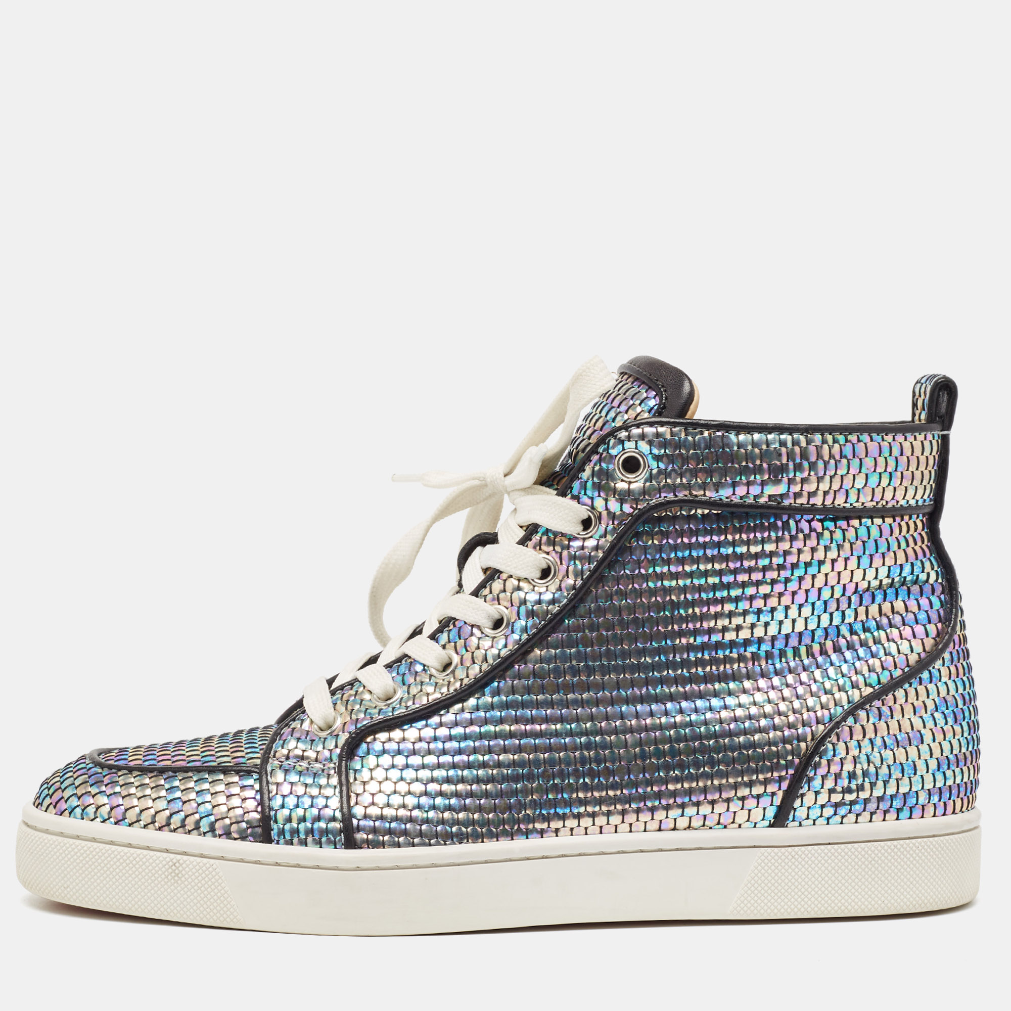 

Christian Louboutin Multicolor Leather Rantus Orlato Sneakers Size