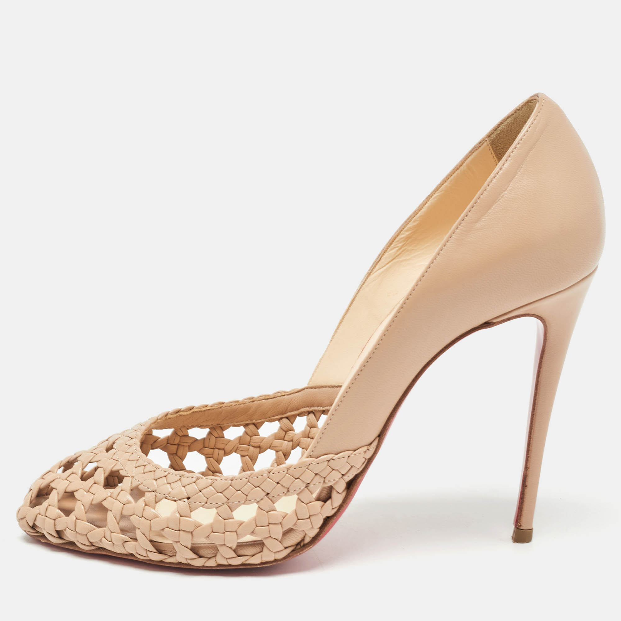 

Christian Louboutin Beige Altressita Pumps Size