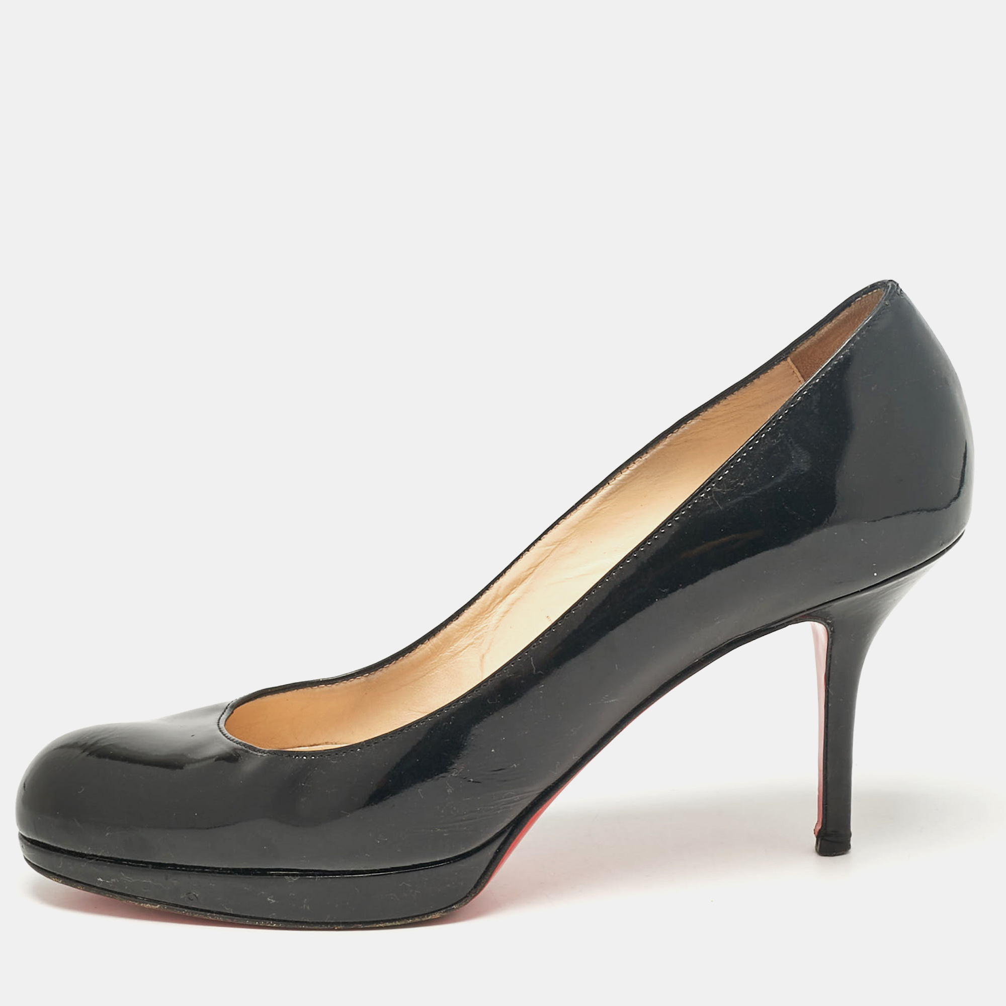 

Christian Louboutin Black New Simple Pumps Size