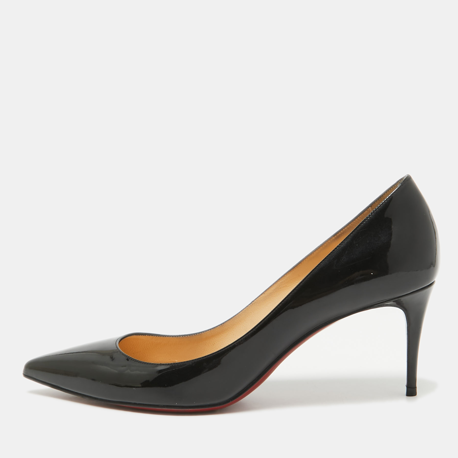 

Christian Louboutin Black Patent Pigalle Pumps Size