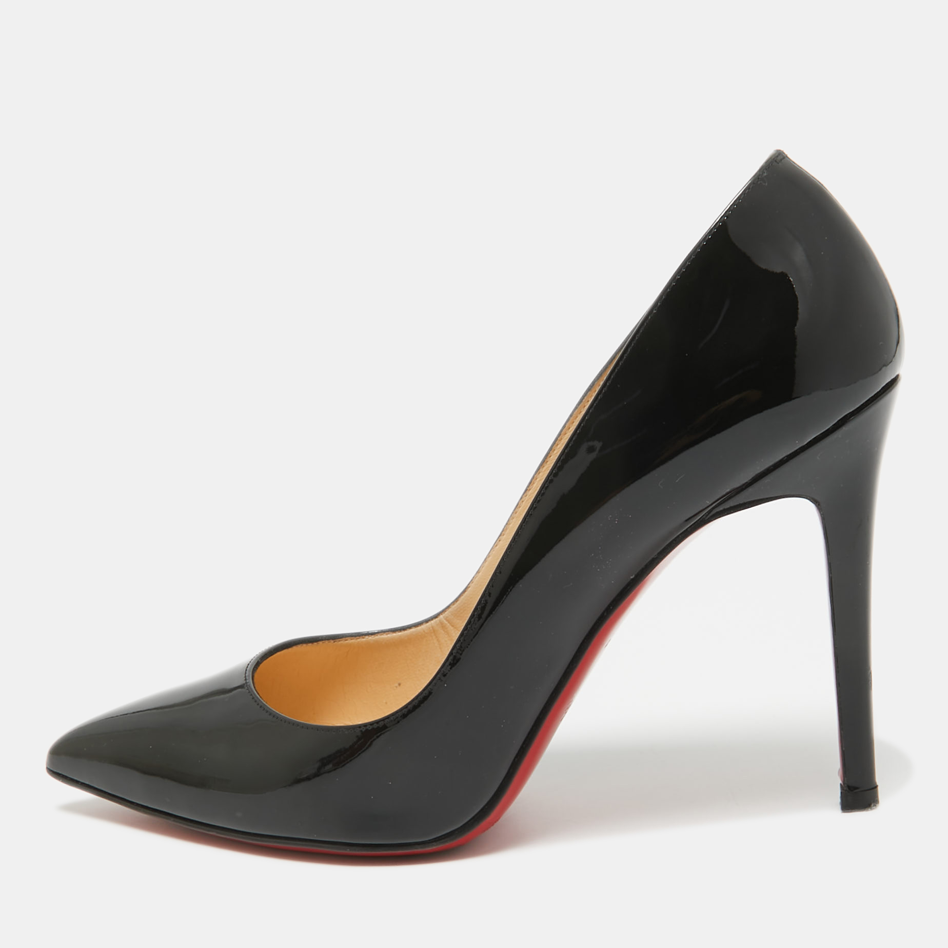 

Christian Louboutin Black Patent Leather Pigalle Pumps Size