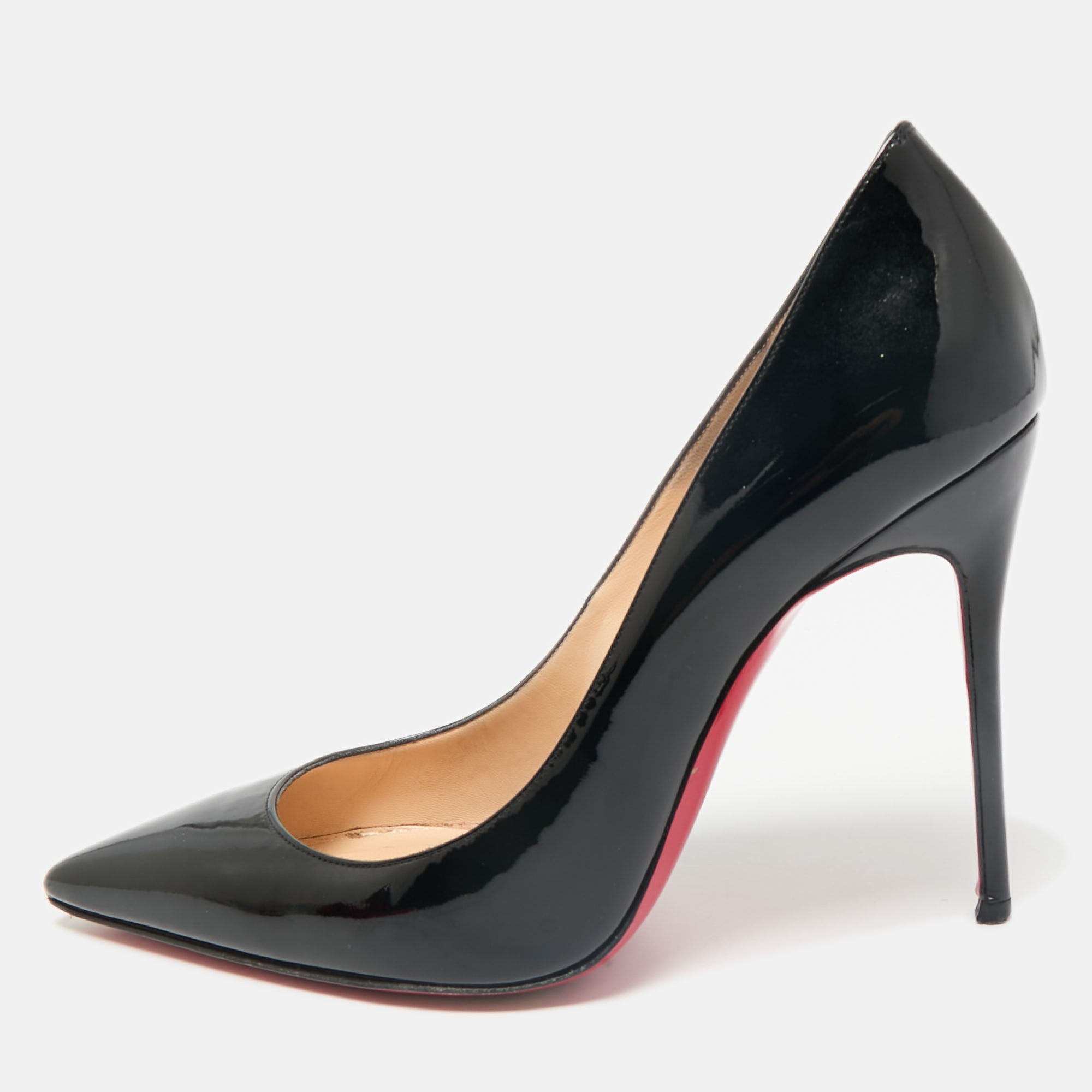 

Christian Louboutin Black Patent Leather Pigalle Pumps Size