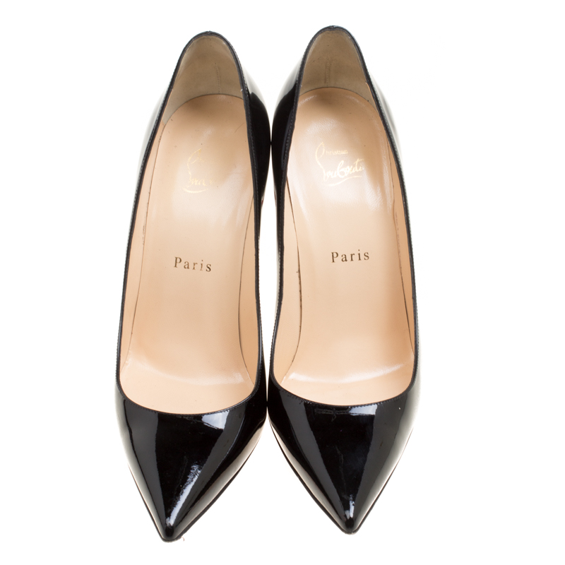 Décolleté 554 100 patent-leather pumps