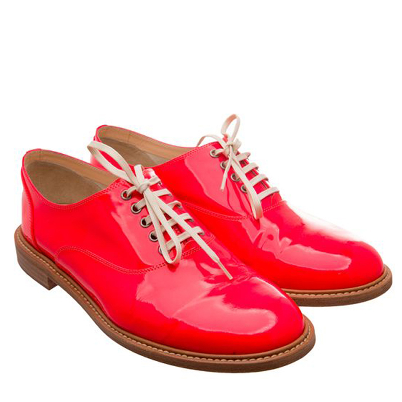 

Christian Louboutin Neon Pink Patent Leather Havana Shoes Size