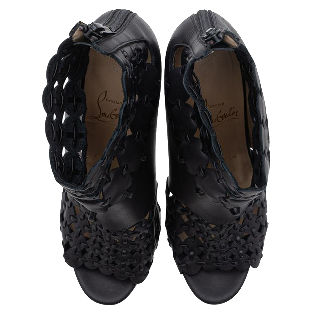 

Christian Louboutin Black Leather Boots
