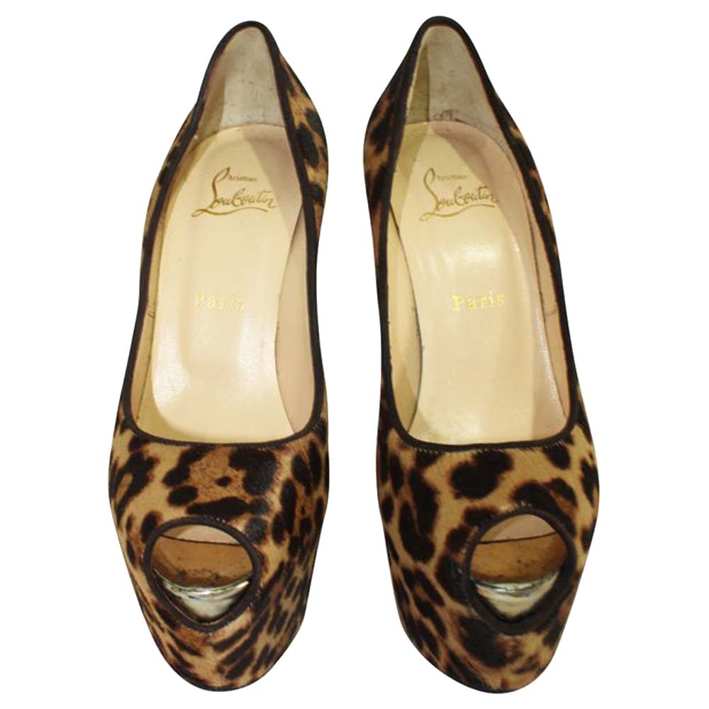 

Christian Louboutin Leopard Print Pumps Size EU, Multicolor
