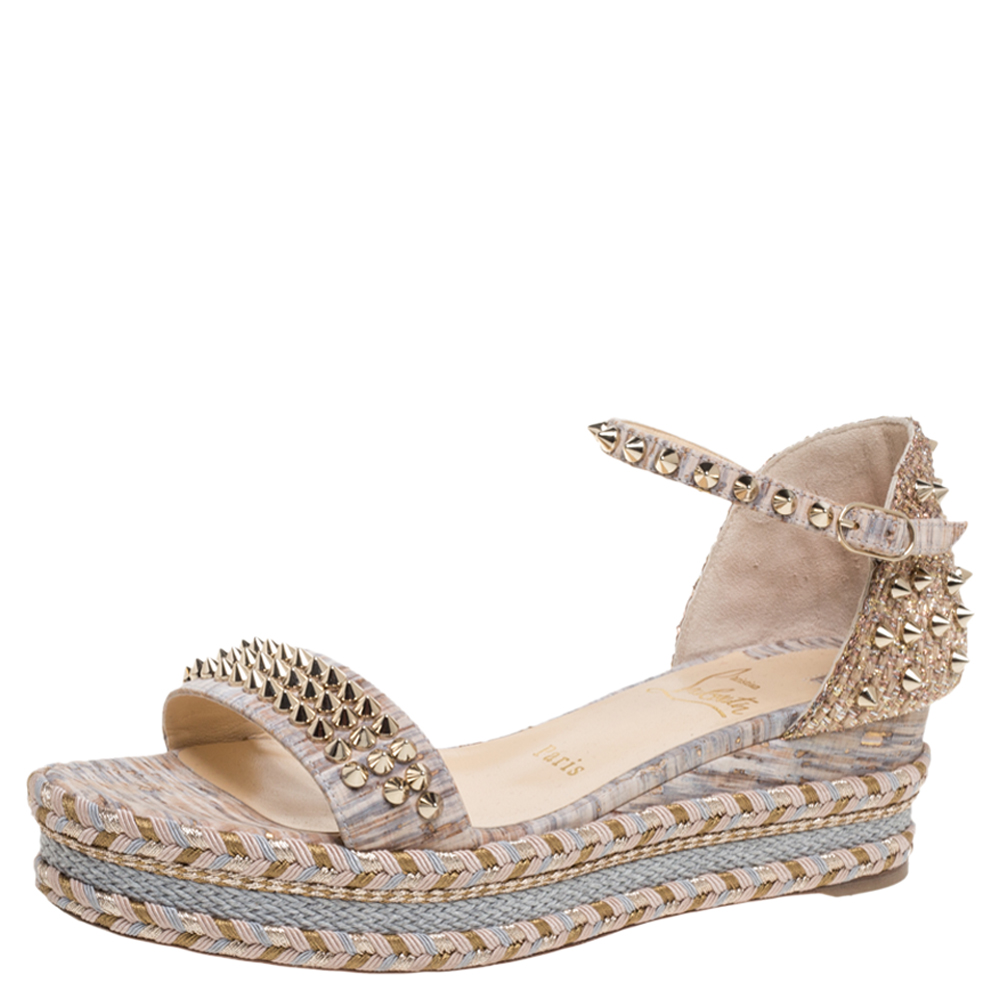 christian louboutin wedges on sale