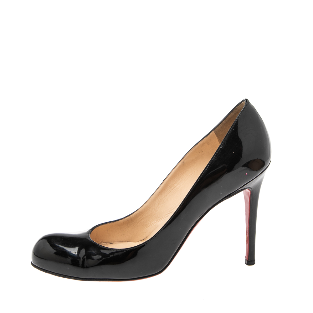 

Christian Louboutin Black Patent Leather Simple Pumps Size