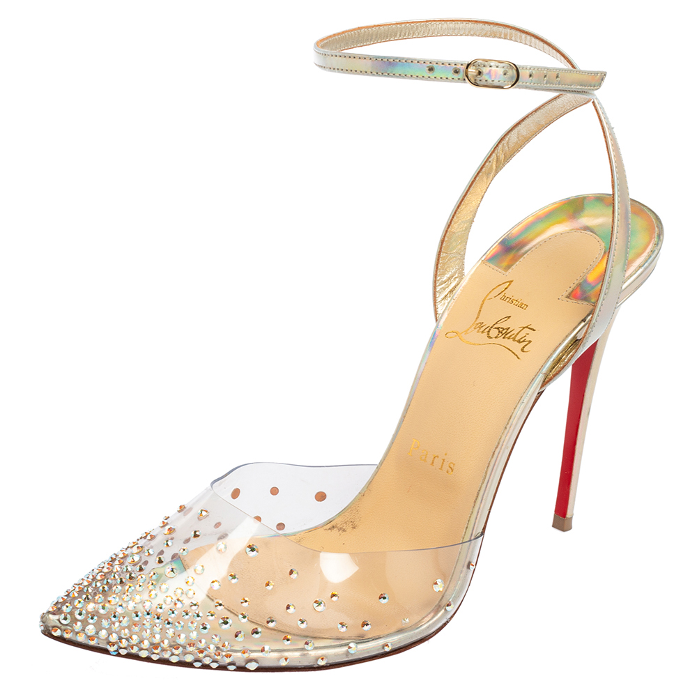 christian louboutin multicolor sandals