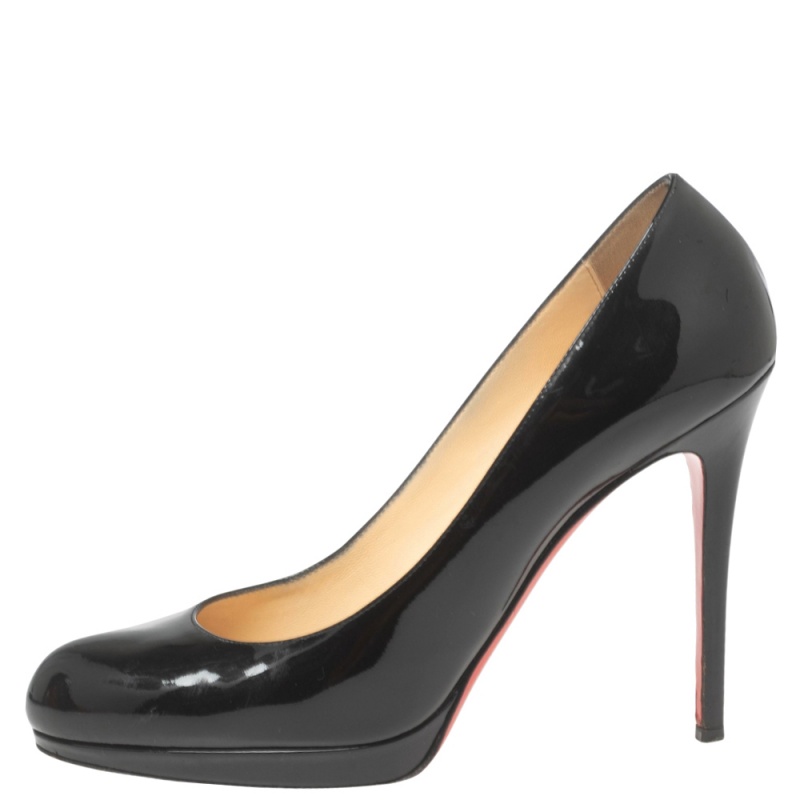 

Christian Louboutin Black Patent Leather New Simple Pumps Size