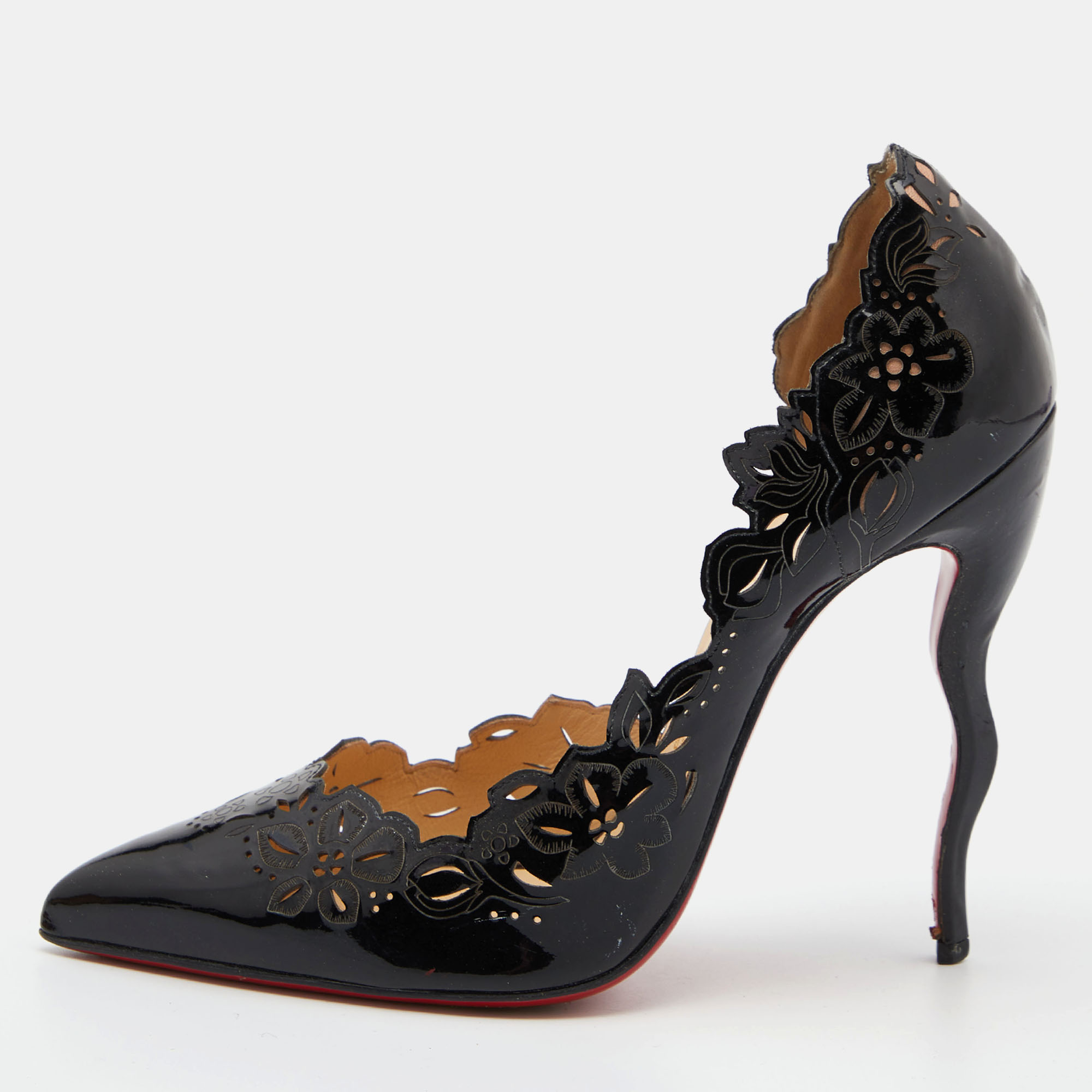 Christian Louboutin pre-owned black heeled pumps