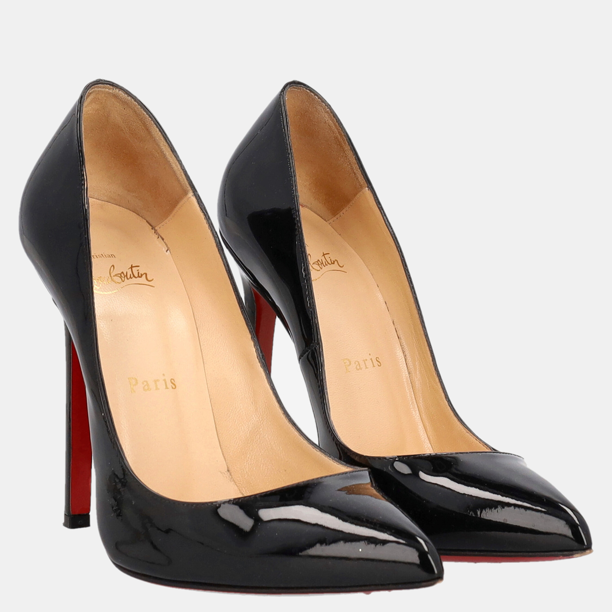 

Christian Louboutin Women's Leather Heels - Black - EU
