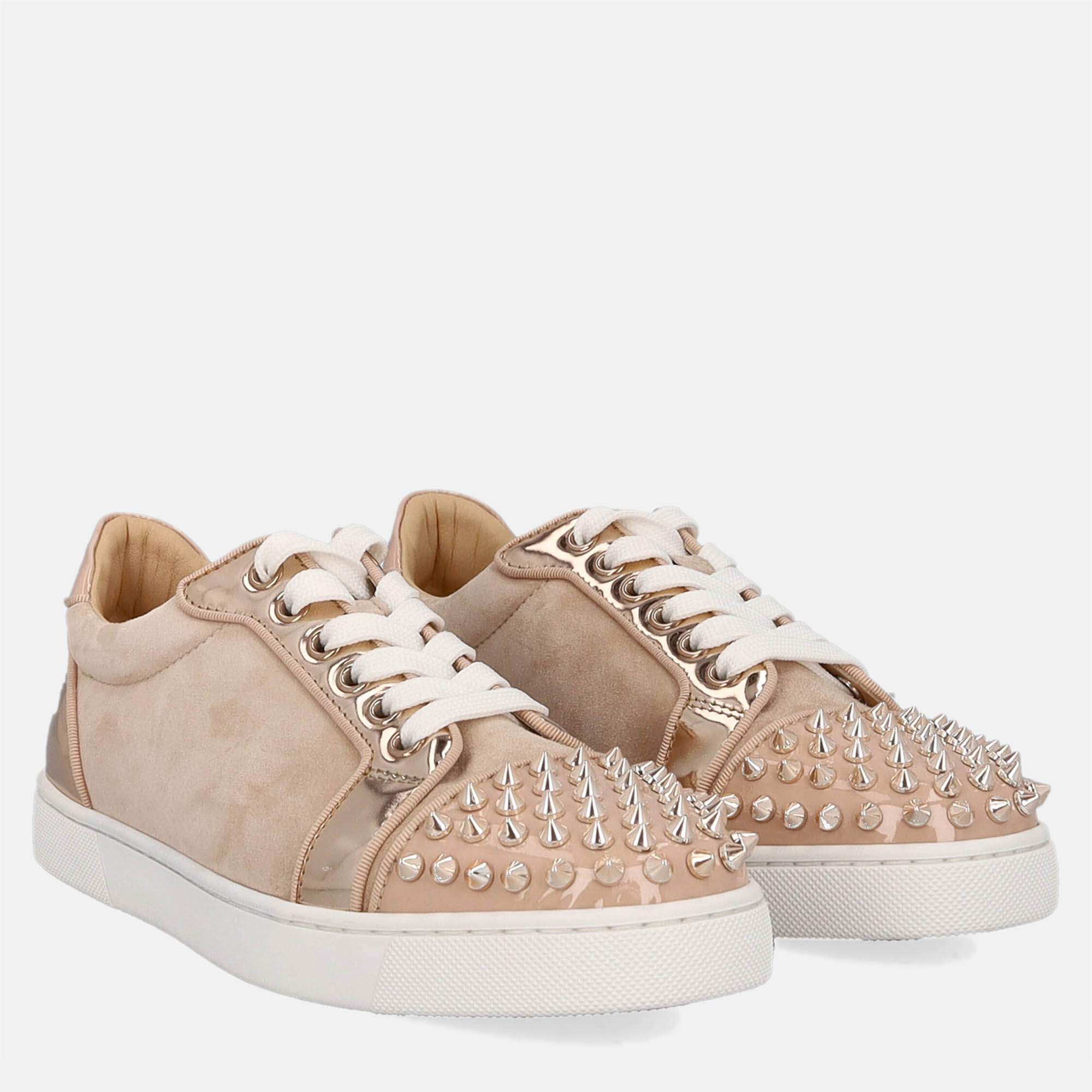 

Christian Louboutin Women's Leather Shoes - Pink - EU