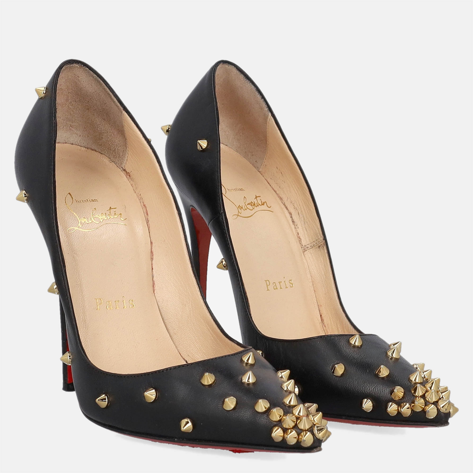 

Christian Louboutin Women's Leather Heels - Black - EU