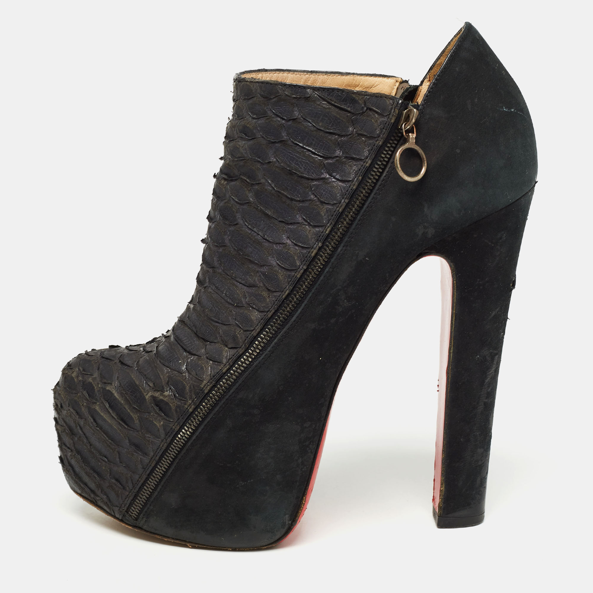 Used hotsell louboutin boots