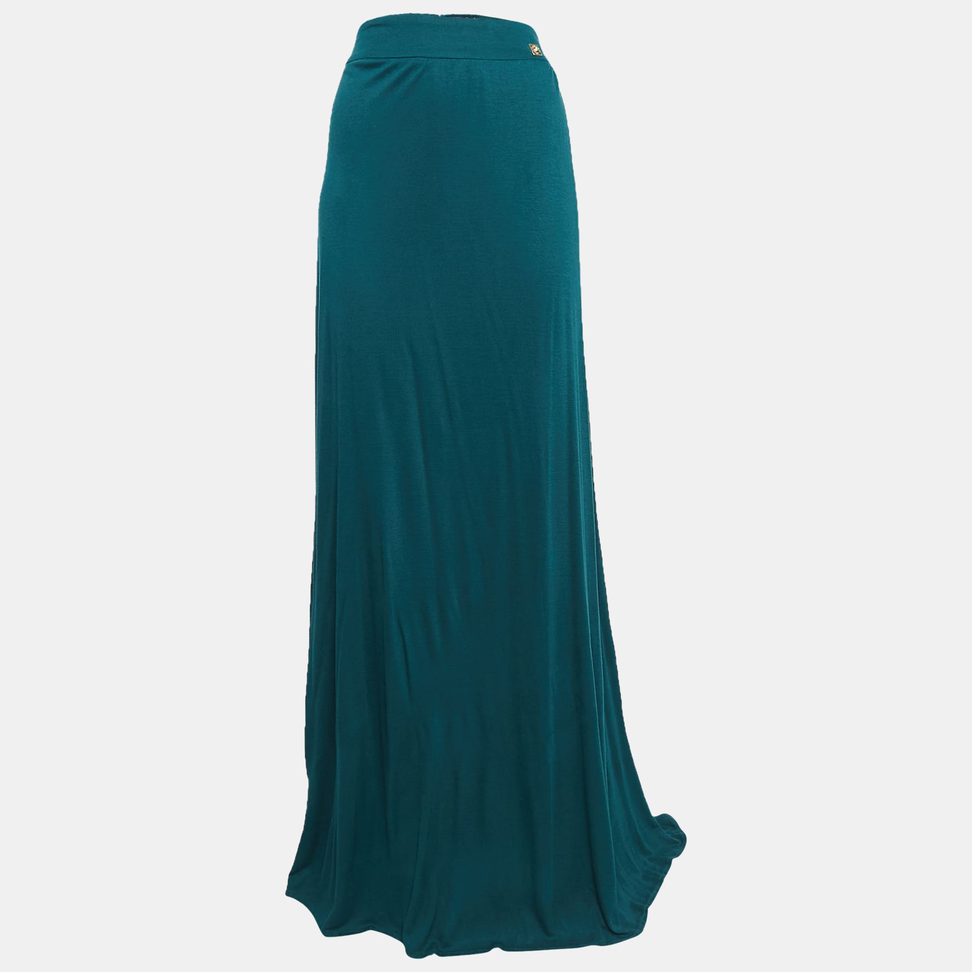 

Class by Roberto Cavalli Green Jersey Maxi Skirt L