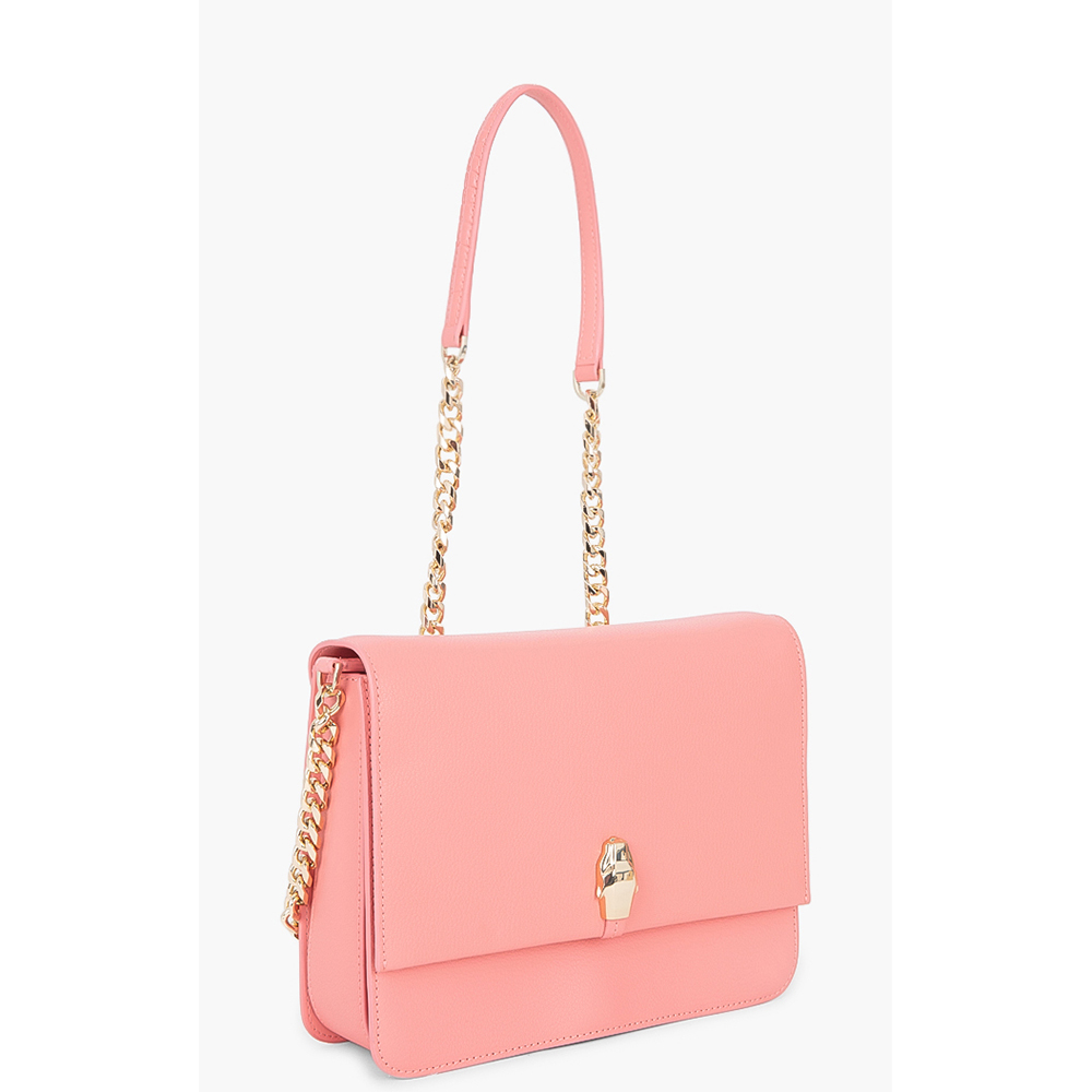 

Class by Roberto Cavalli Pink Leather/PVC Corrine Sling Bag