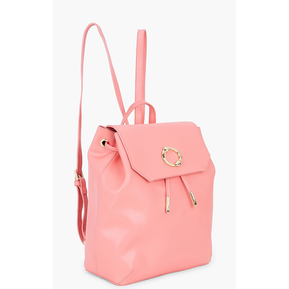 

Class by Roberto Cavalli Pink Leather Doris Backpack