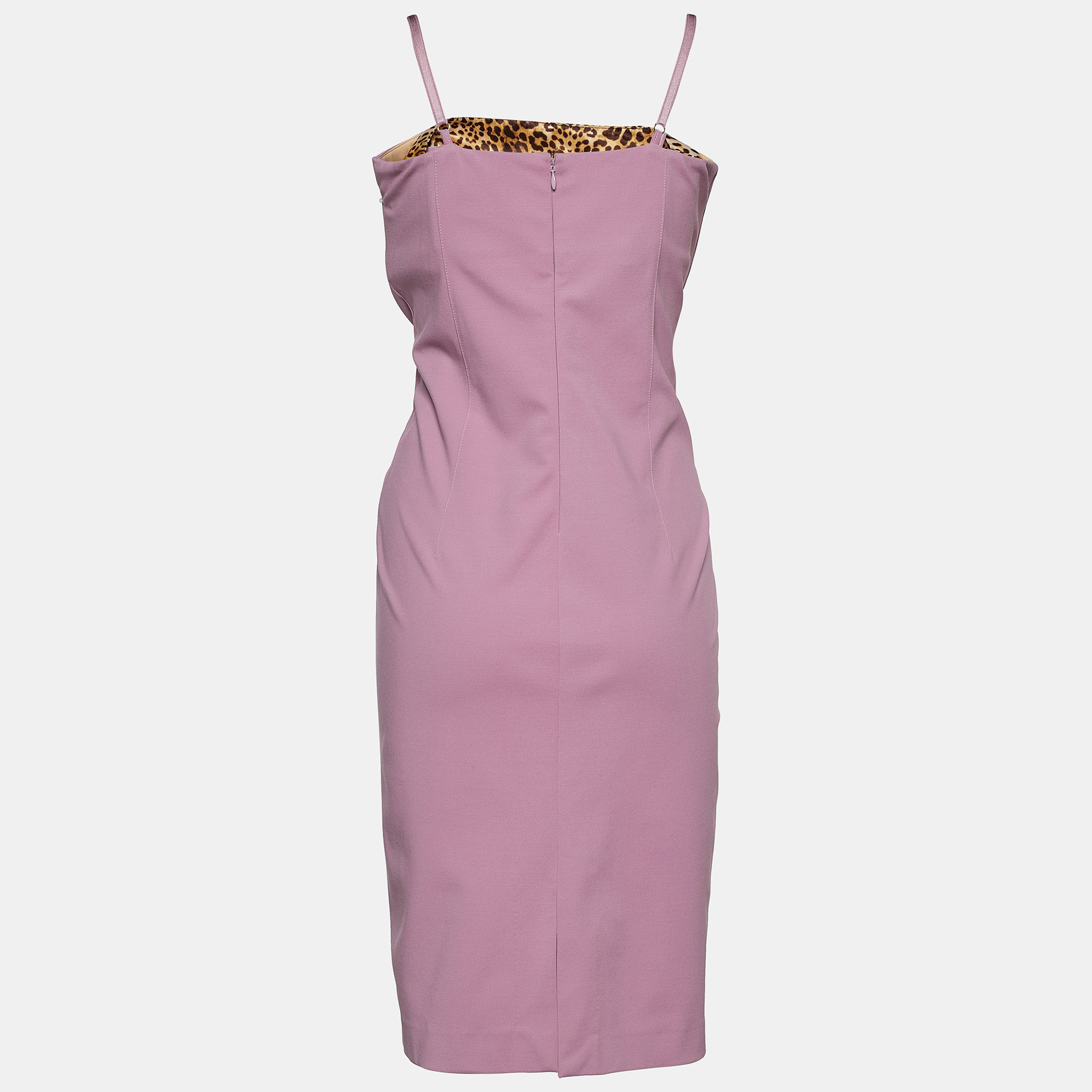 

Class by Roberto Cavalli Pink Jersey Knee Length Dress