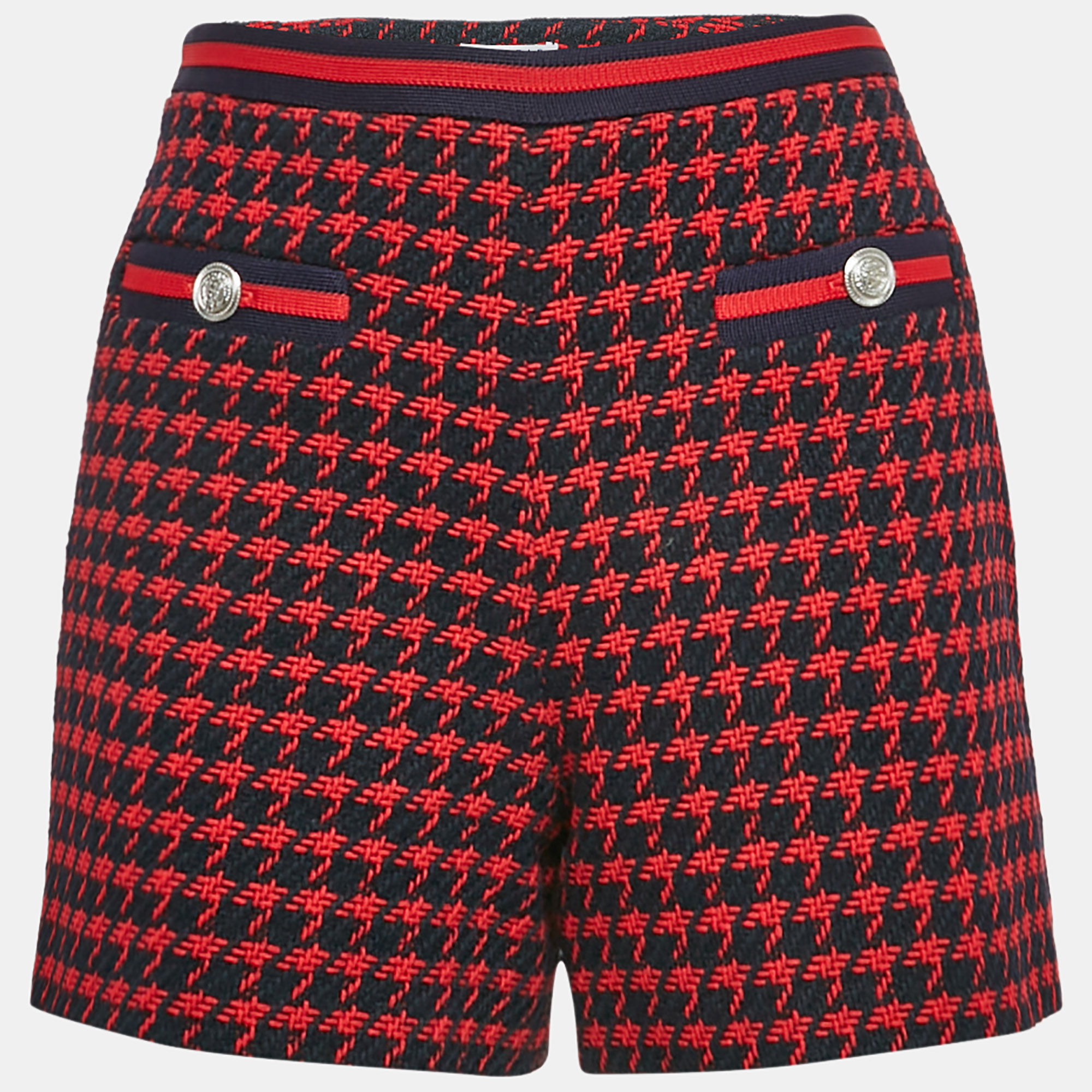 

Claudie Pierlot Red Tweed Elyne Shorts M