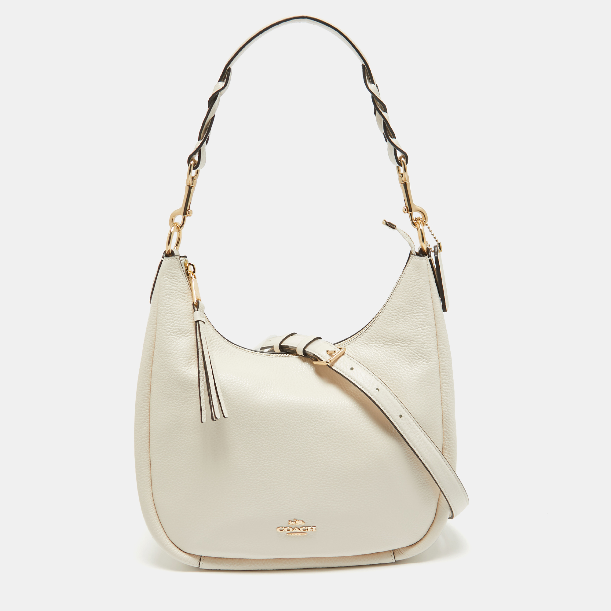 

Coach Off White Leather Jules Hobo