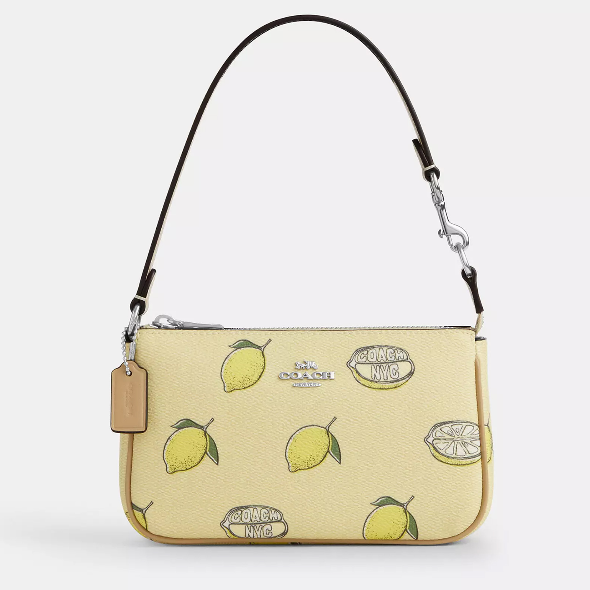

Coach Nolita 19 Lemon Print Handbag, Yellow