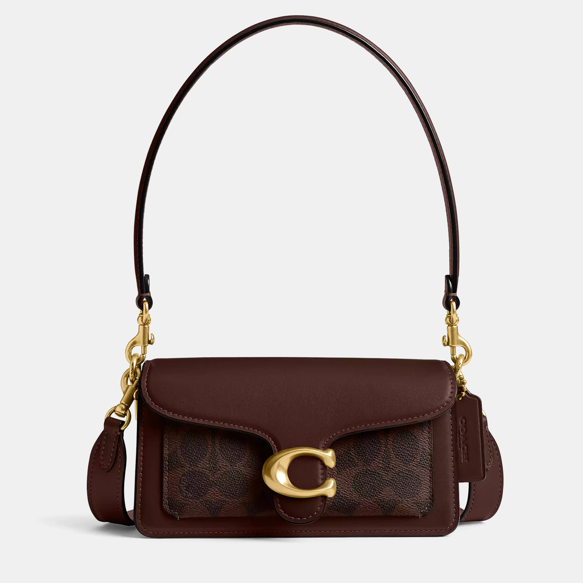 

Coach Tabby 20 Maple Leather Shoulder Bag, Brown