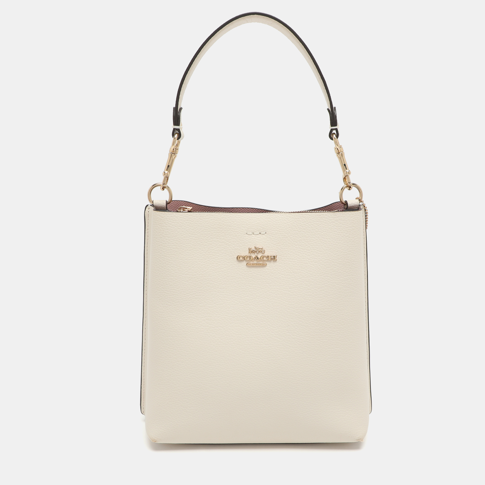 

Coach Mollie White Leather Bucket bag