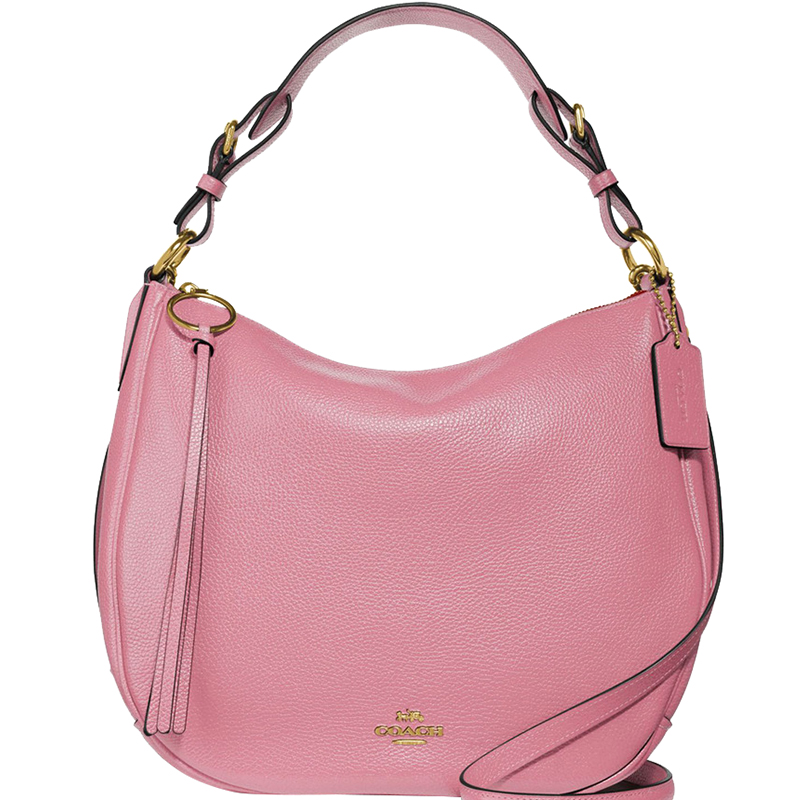 coach hobo pink