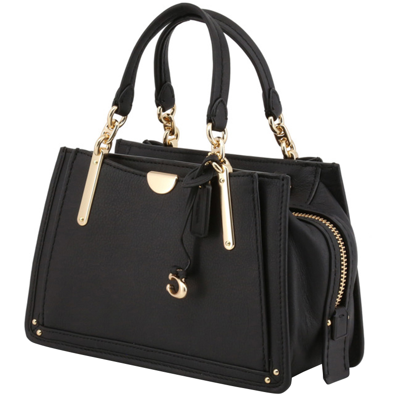 

Coach Black Smooth Leather Dreamer 21 Bag