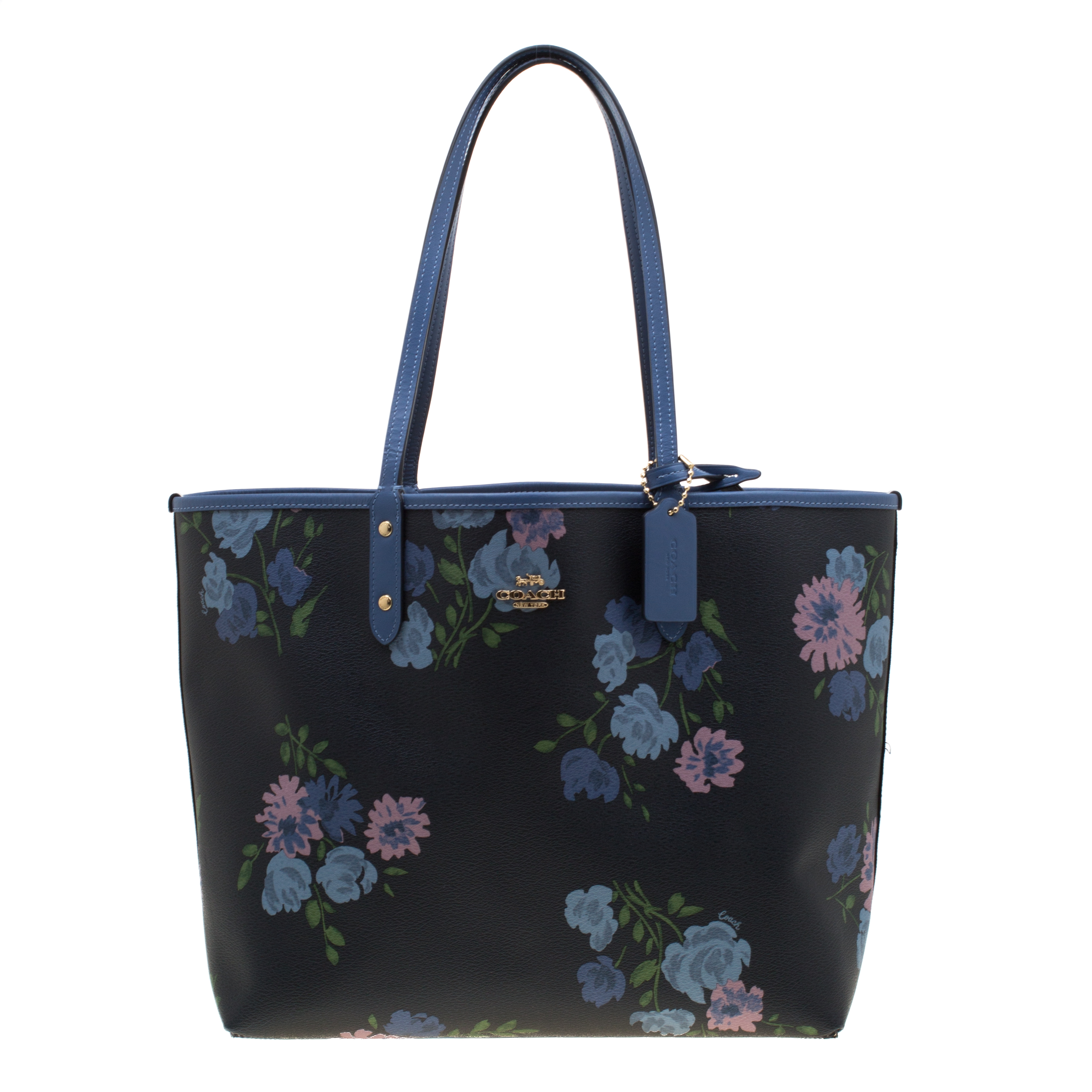 coach flower print bag