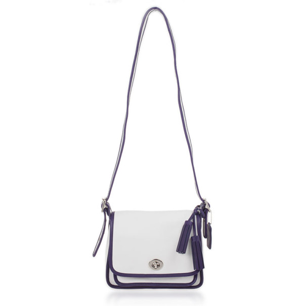 Coach Turquoise Leather Legacy Penny Crossbody Bag Coach | The Luxury Closet