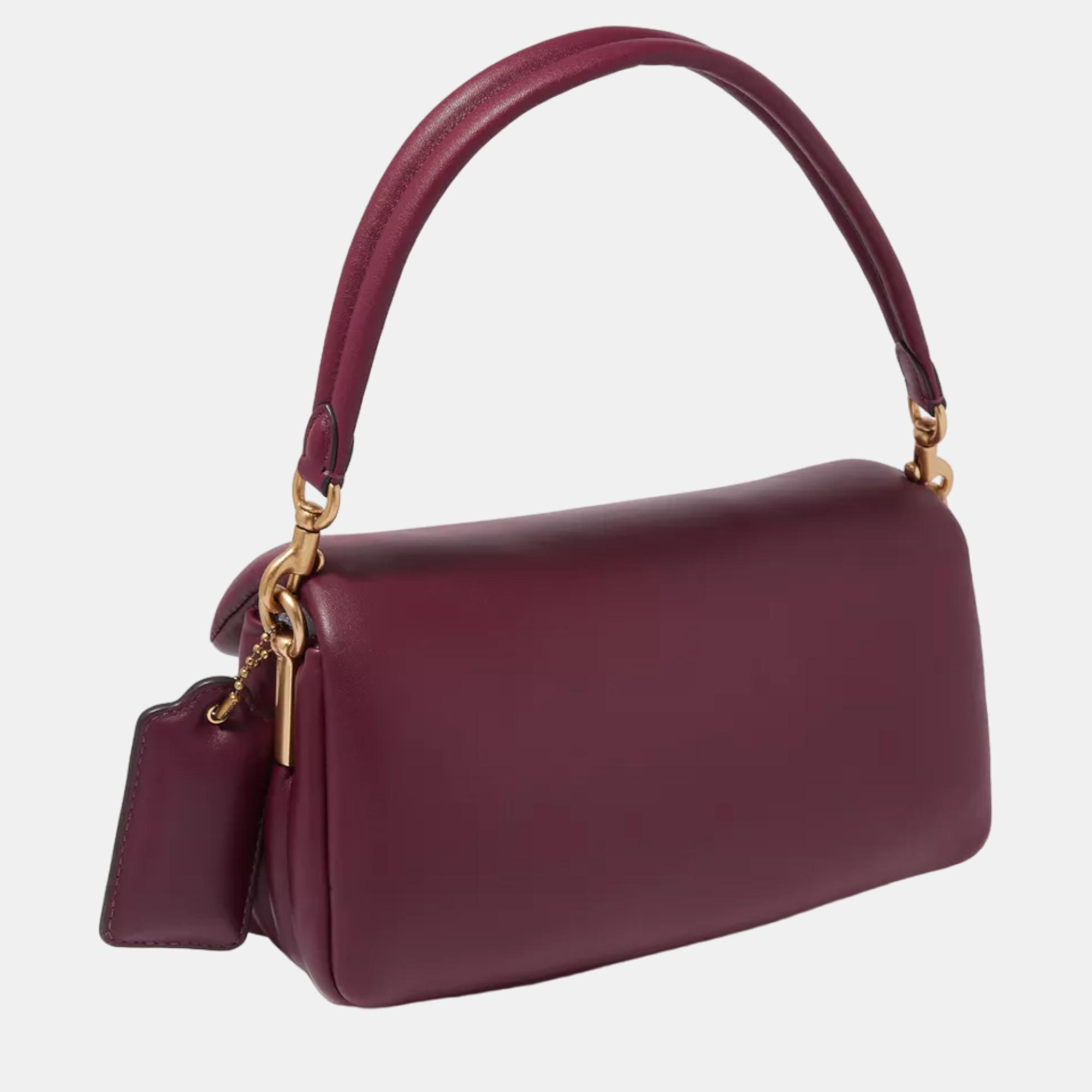 

Coach Purple nappa leather Shoulder Bag