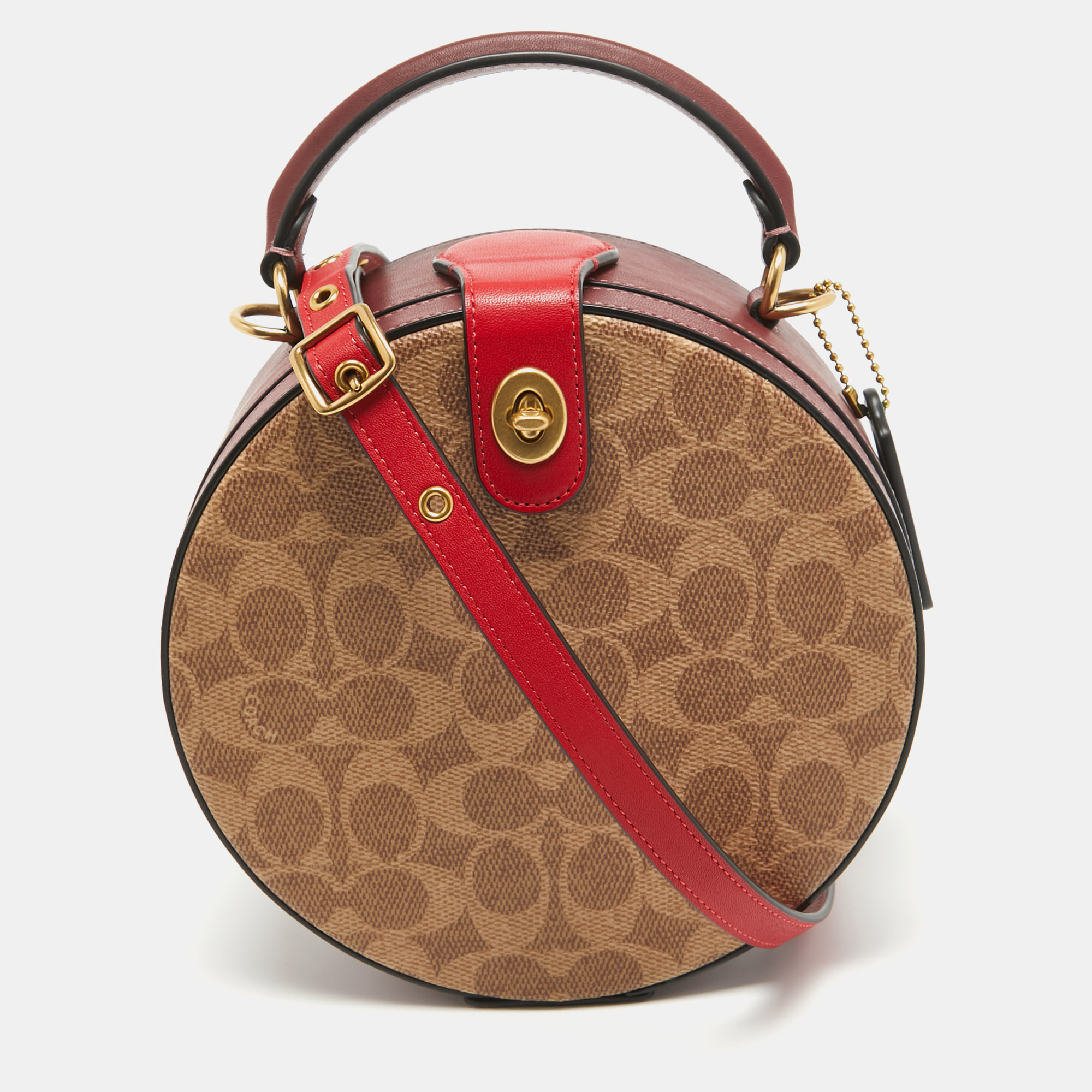 

Coach Multicolor Signature Coated Canvas and Lunar New Year Circle Bag