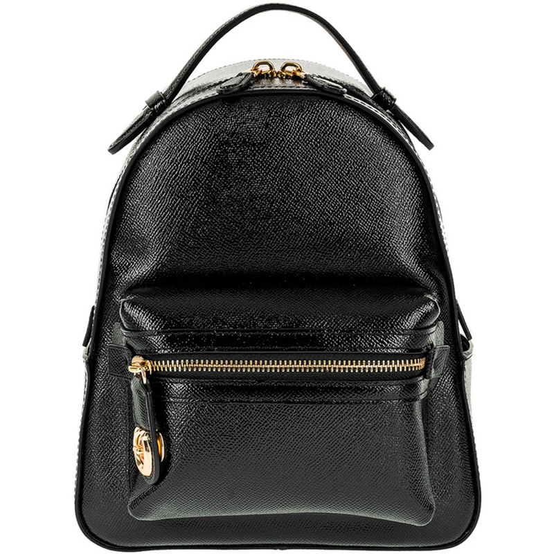 Coach Women's Black Leather Backpack | NAR Media Kit