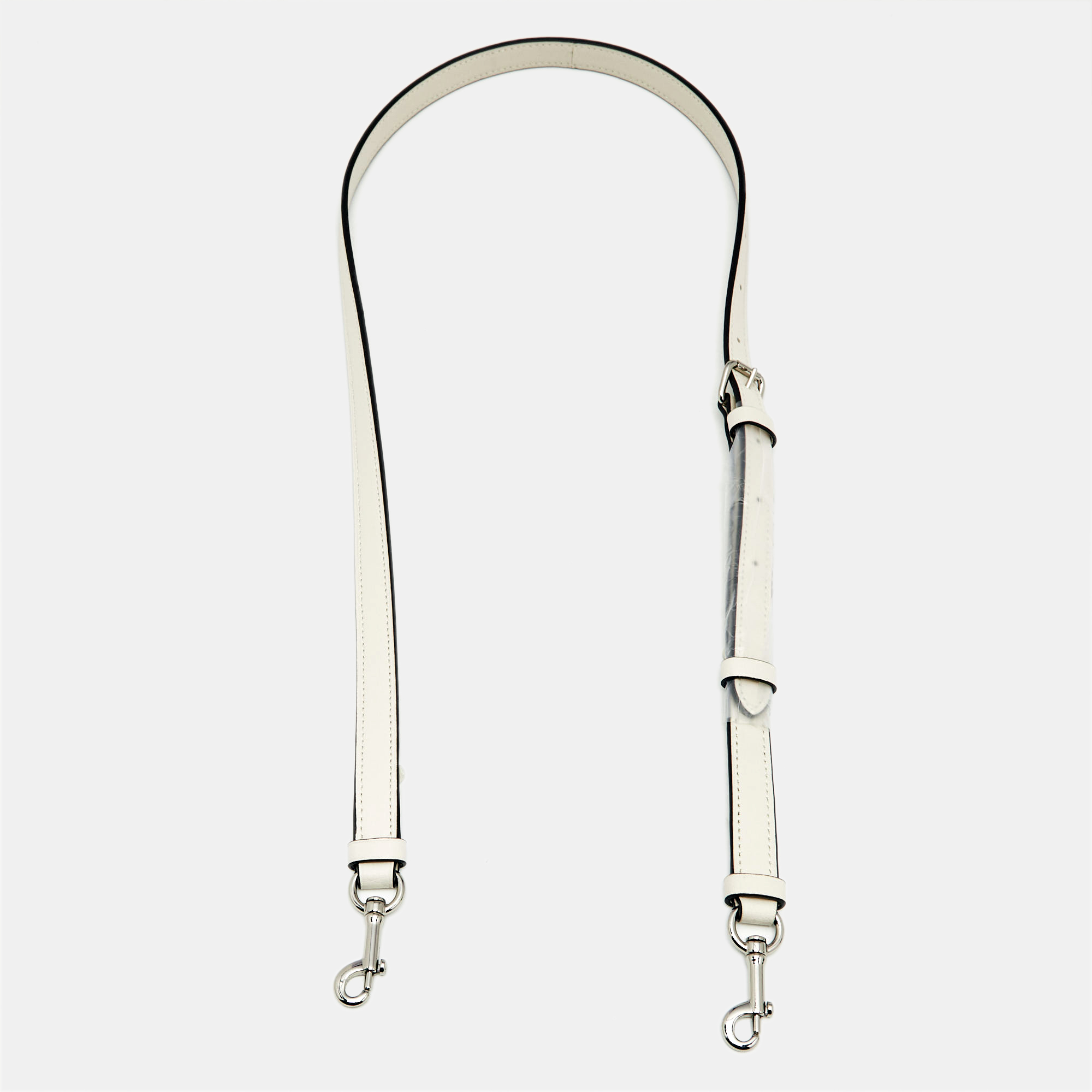 

Coach Off White Leather Adjustable Shoulder Bag Strap