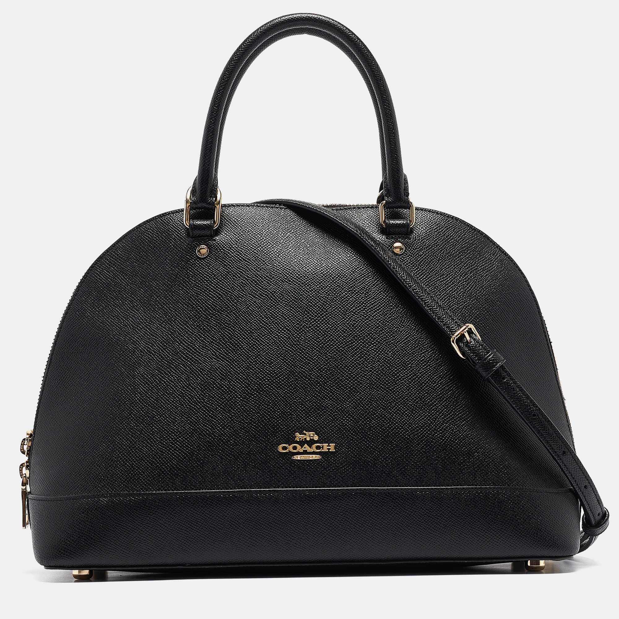 

Coach Black Leather Sierra Satchel