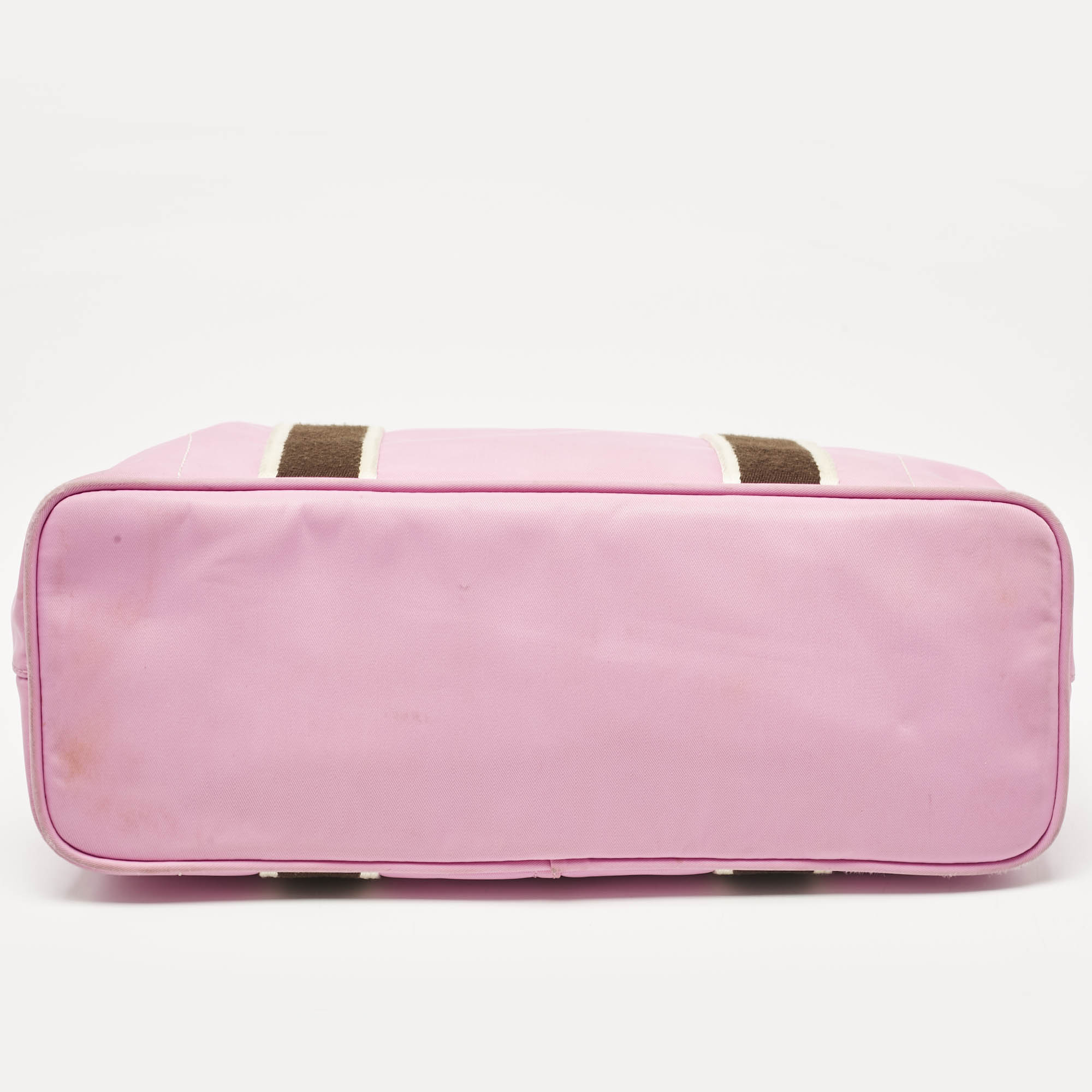 Coach Pink/Multicolor Nylon Y2K Hampton Tote 
