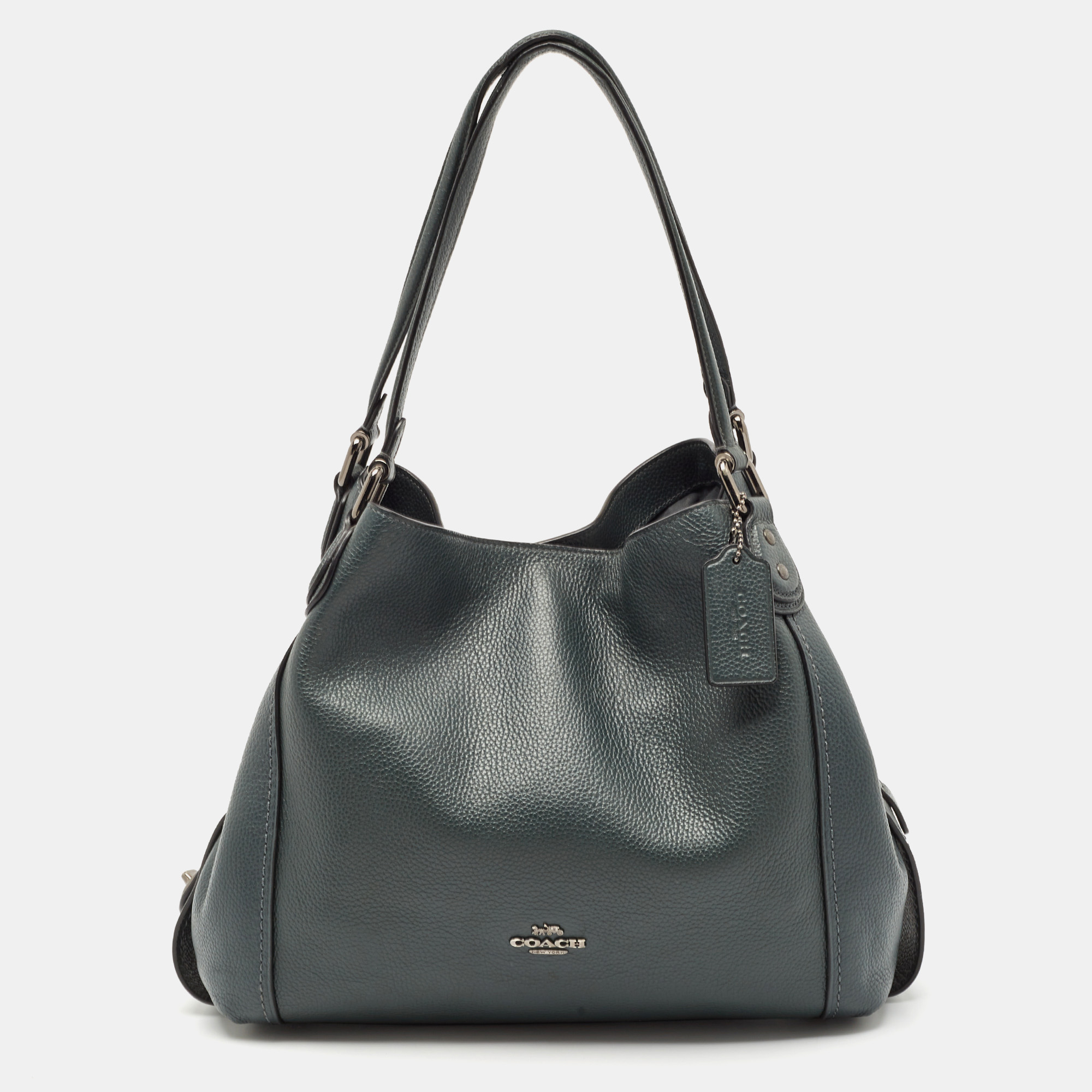 

Coach Dark Green Leather Edie 31 Shoulder Bag