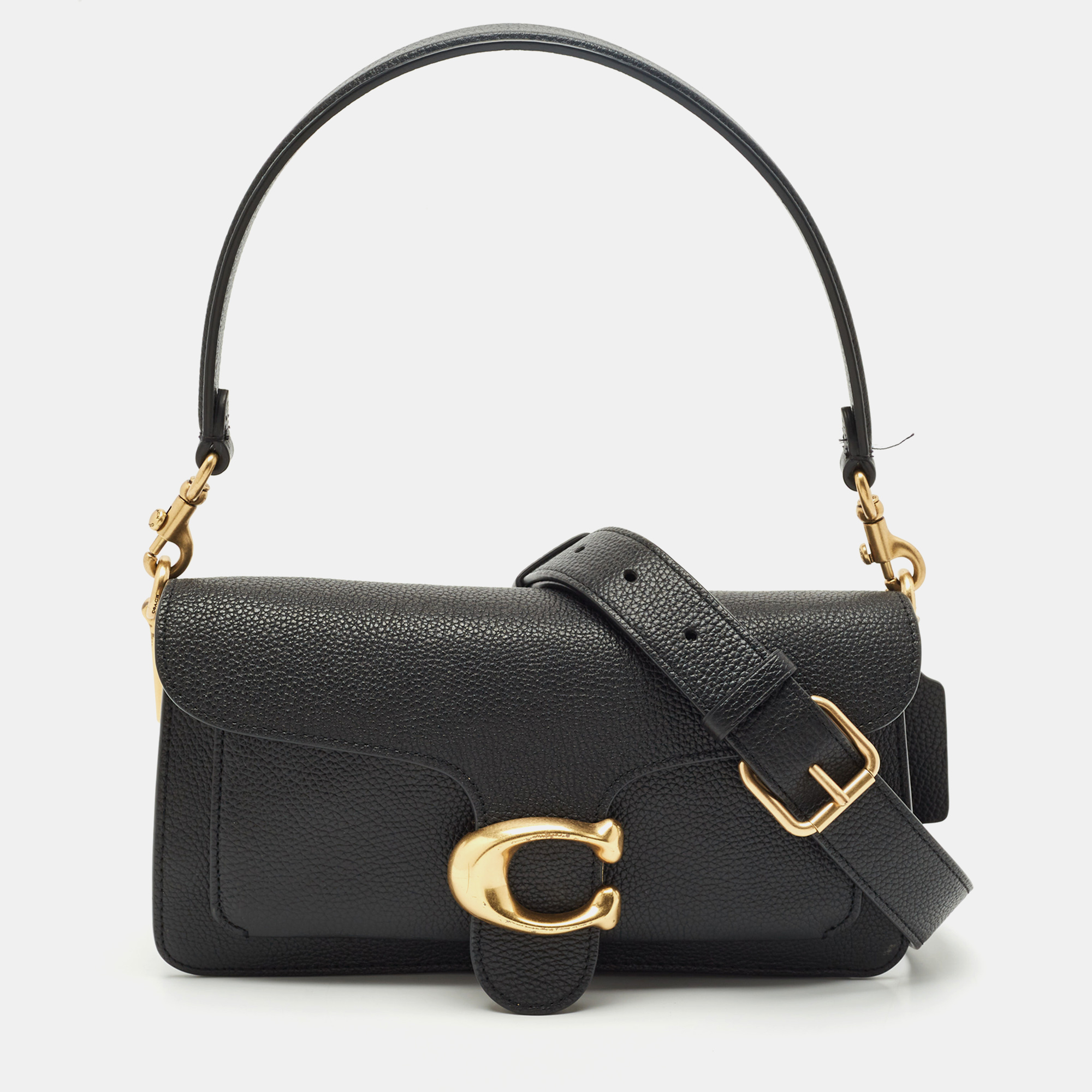

Coach Black Leather Tabby 26 Shoulder Bag