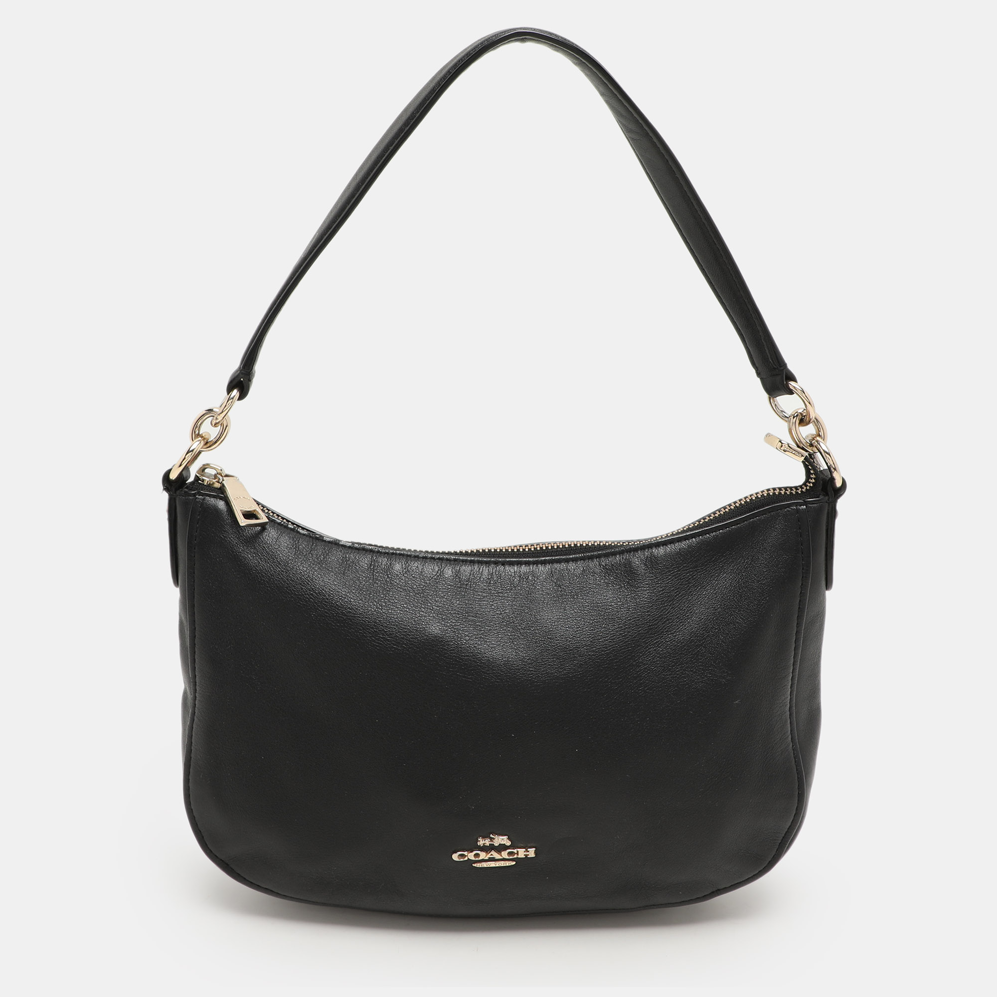 

Coach Black Leather Chelsea Crossbody Bag