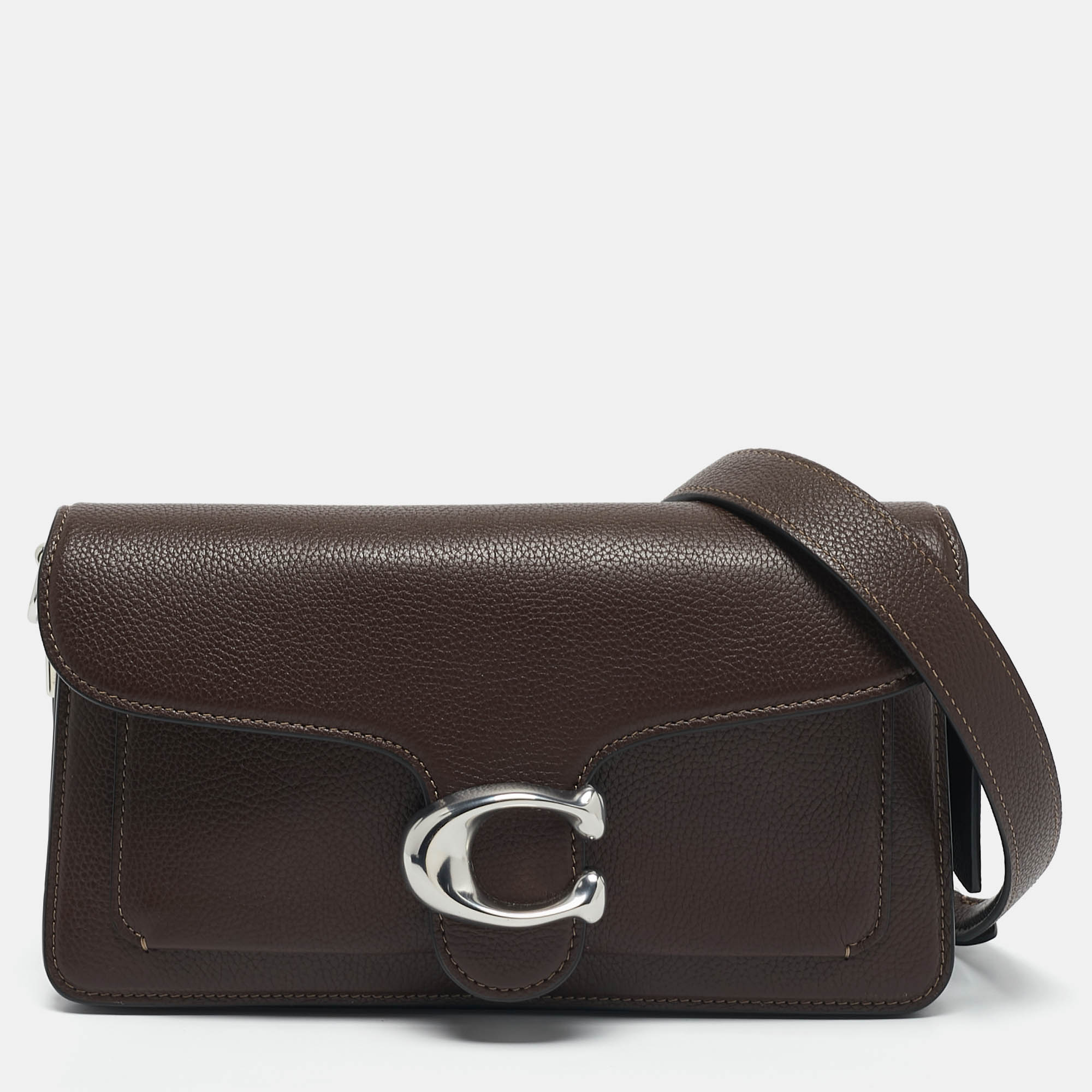 

Coach Dark Brown Leather Tabby 26 Shoulder Bag