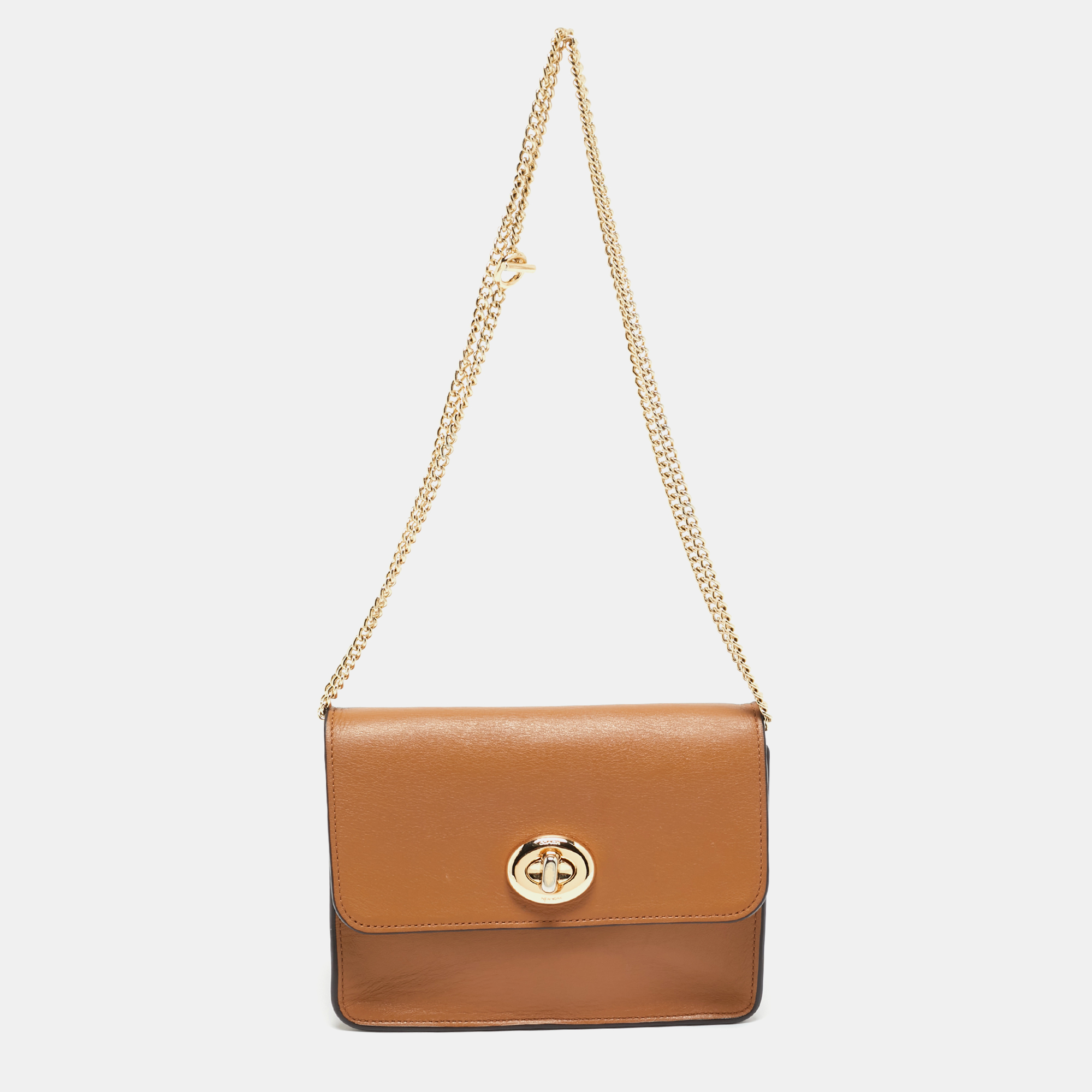 

Coach Brown Leather Bowery Crossbody Bag