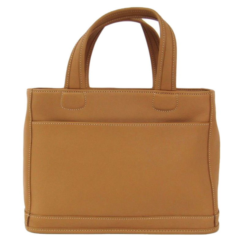 Pre Owned Coach Brown Leather Tote