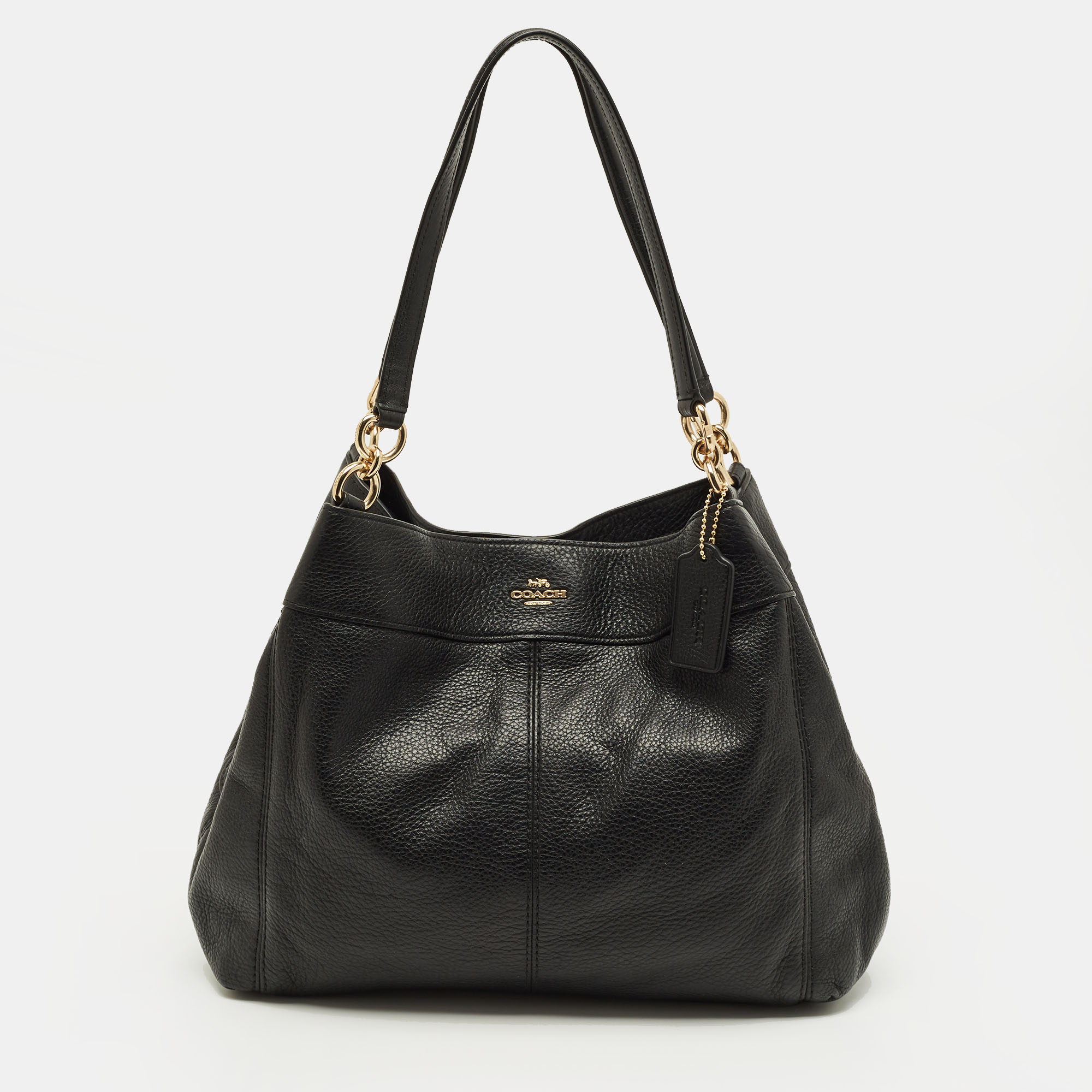 

Coach Legacy Lexy Black Leather Shoulder Bag