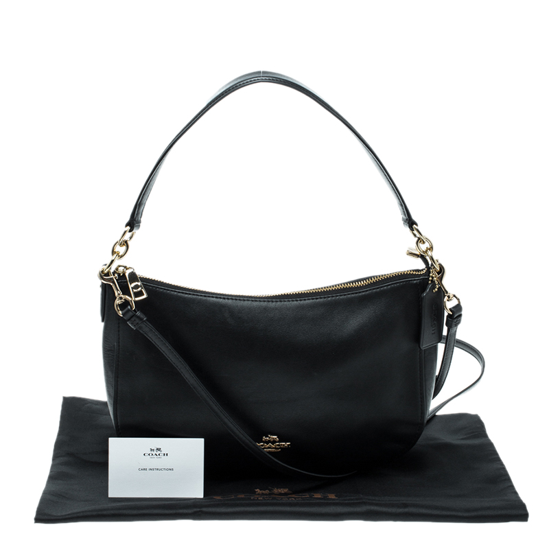 coach black chelsea cross body bag