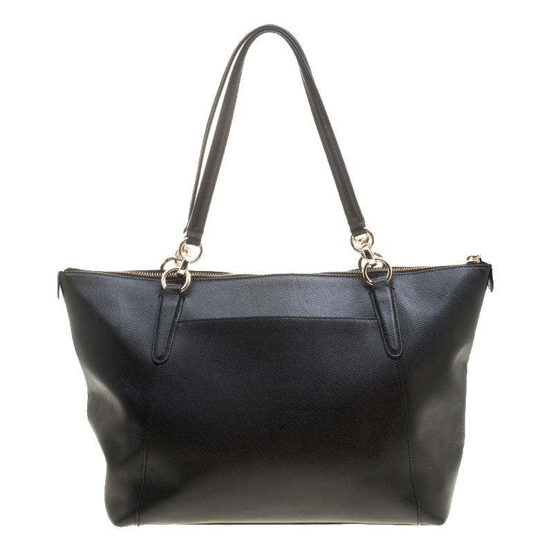 Coach ava leather shopper tote clearance bag